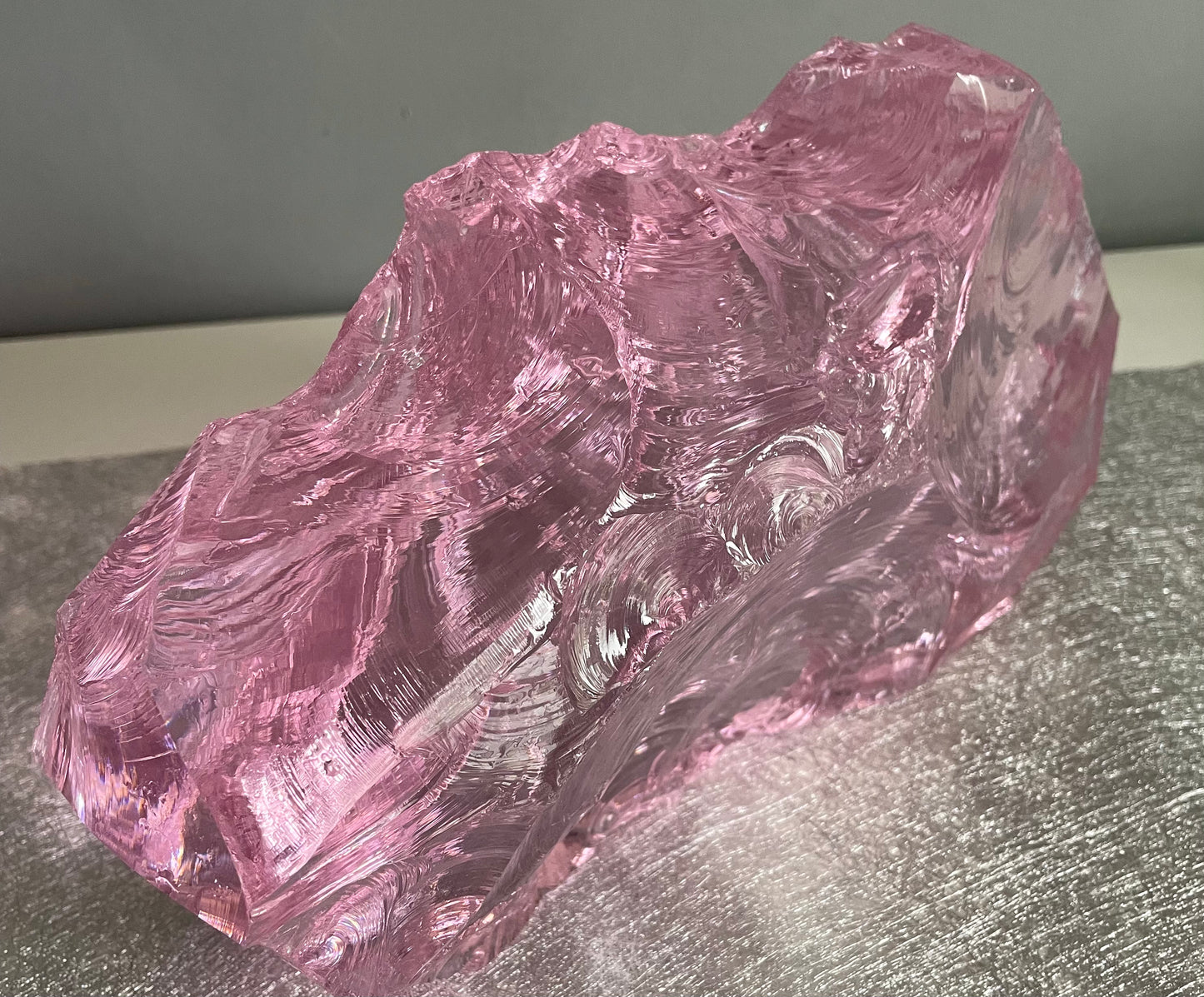 Ultra Rare ANDARA• ALTAR Temple Pink HGW | 3700 g | cristal quantique 5D