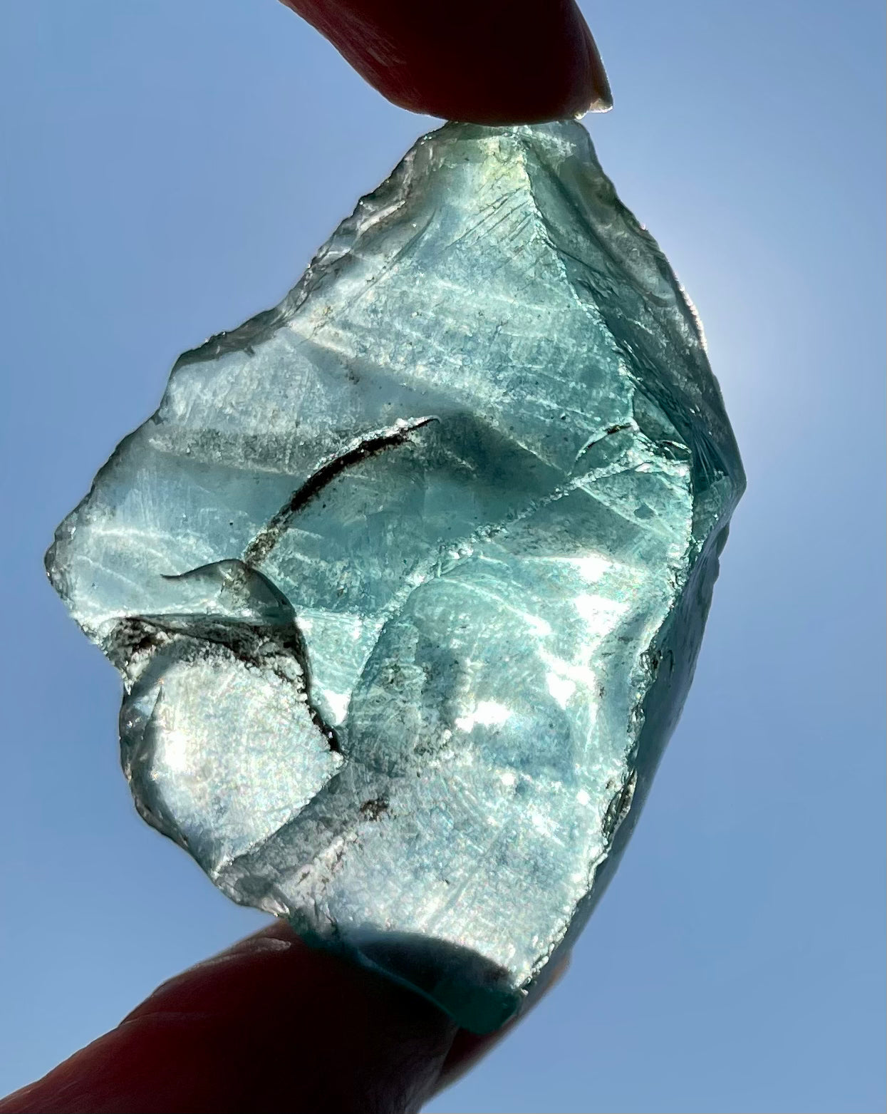 ANDARA Africain vert ~ 34 g ~ B10/mineral monoatomique
