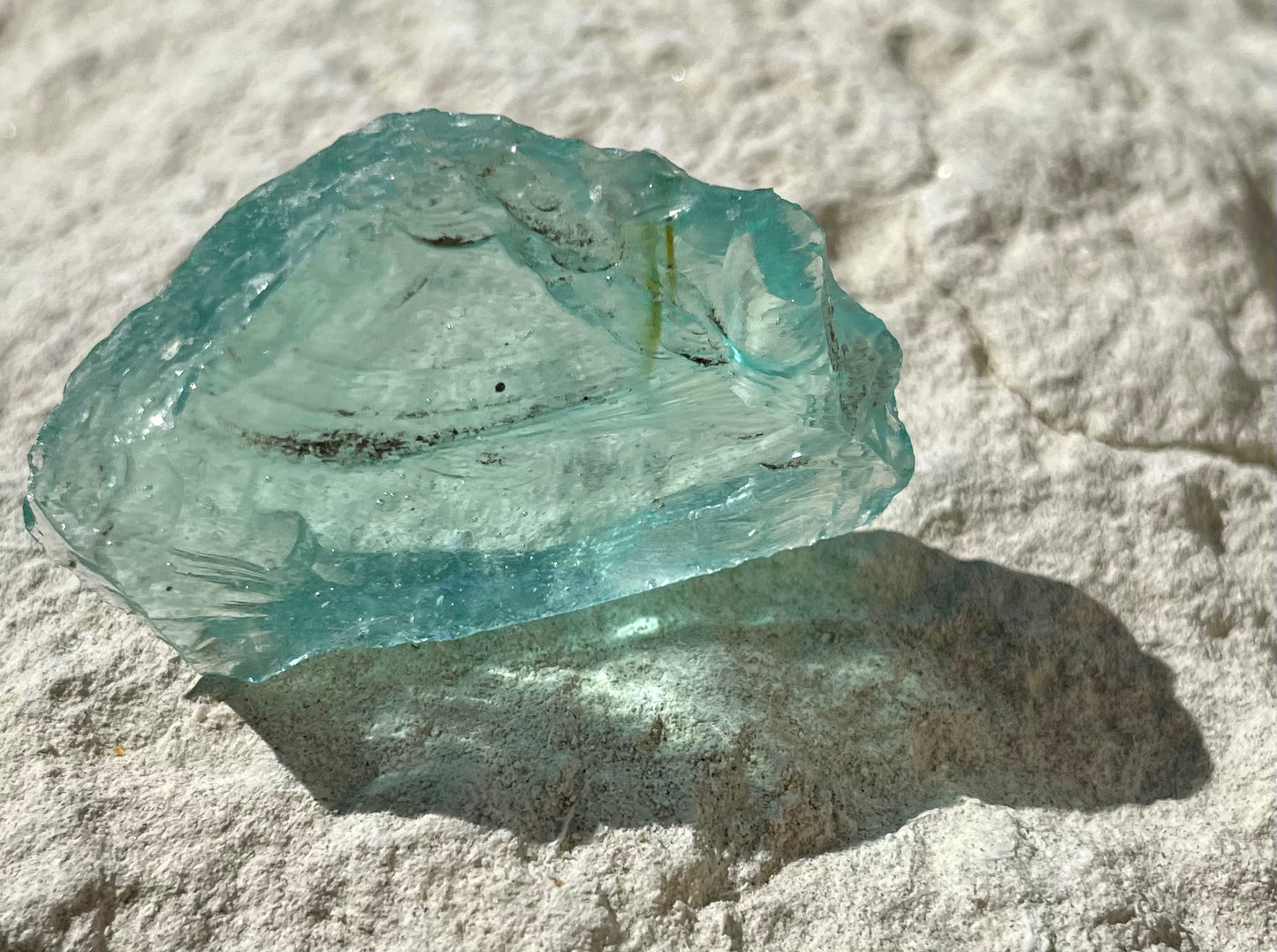 ANDARA• Africain bleuté ~ 13 g ~ BB | Cristal quantique 5D