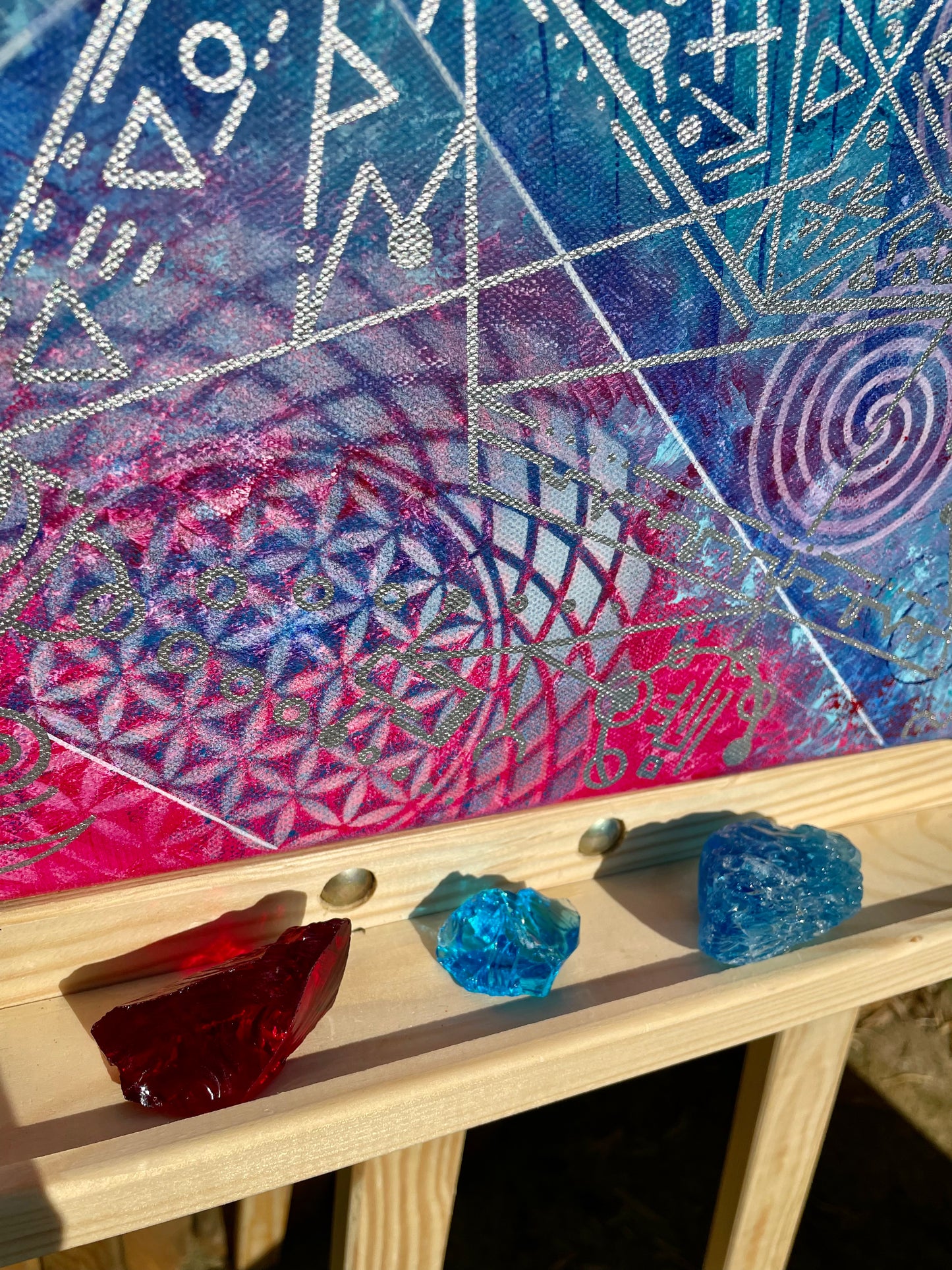 ENAHWAN 108 g ANDARA + peinture ~ outil vibratoire