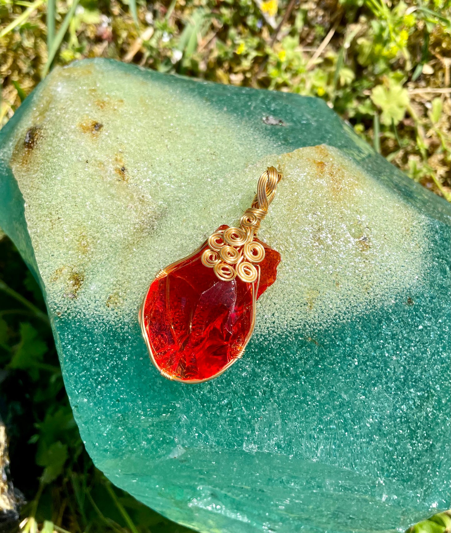 Pendentif ANDARA Fire of Creation ~ 16 g