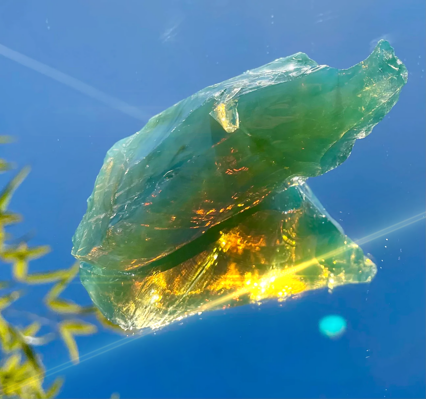 ANDARA• Hara Boréalis ~ 128 g | cristal quantique 5D