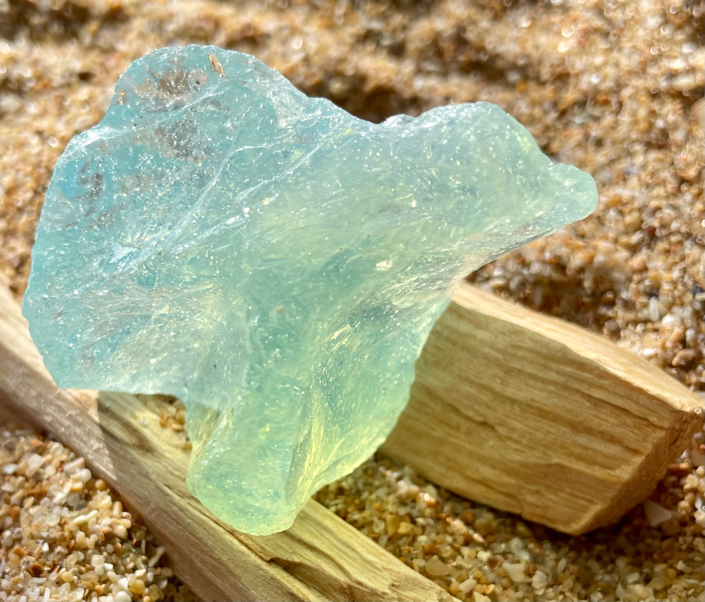 ANDARA• SeaFoam : Lignée des origines 56 g | Cristaux quantiques 5D