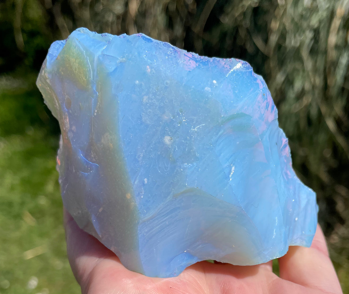 ANDARA UNion de l'Amour et de la Sagesse Blanc bleuté 220 g | cristal quantique 5D