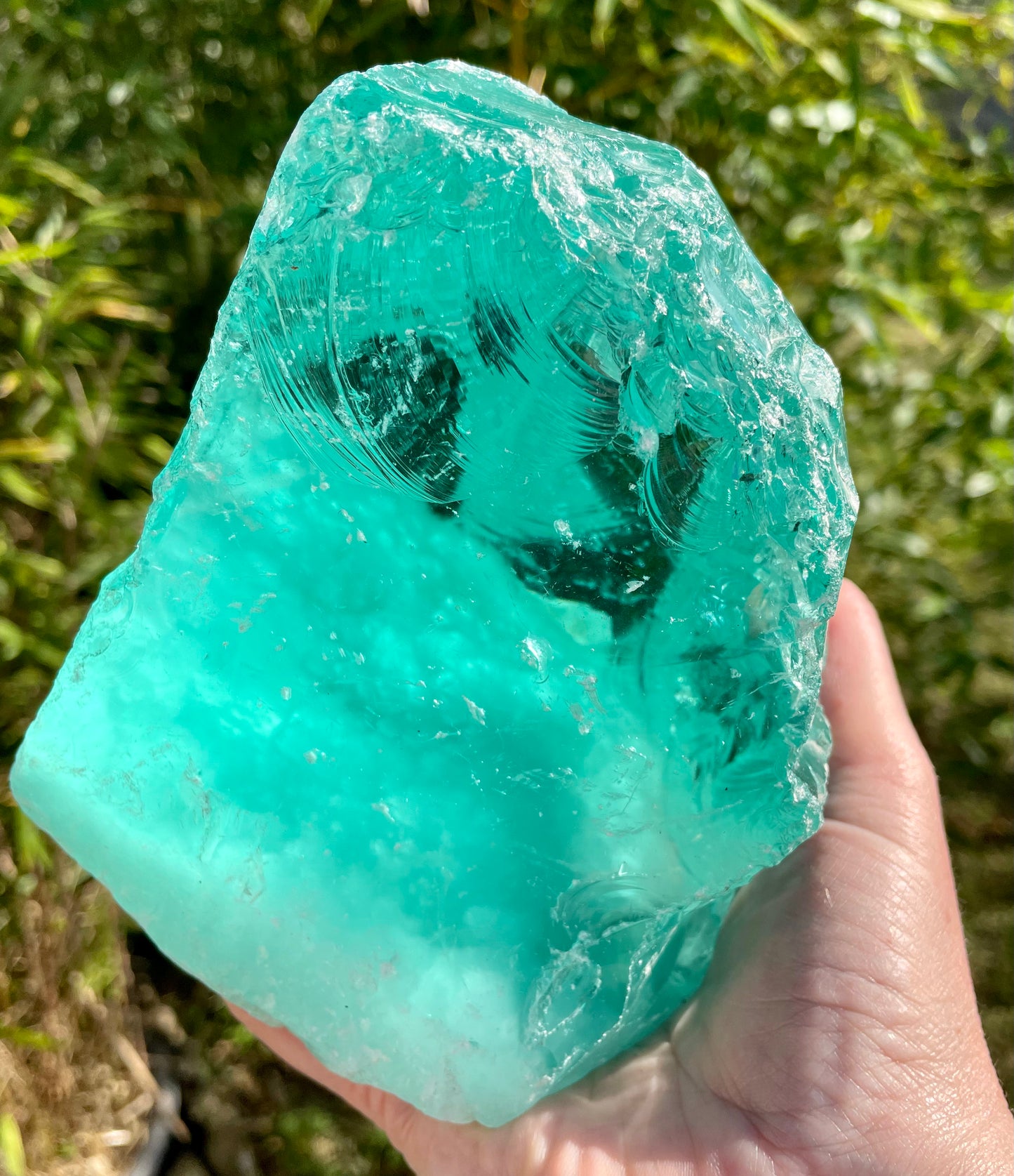 ANDARA ALTAR Temple Bleuté Aqua 3210 g | cristal quantique 5D