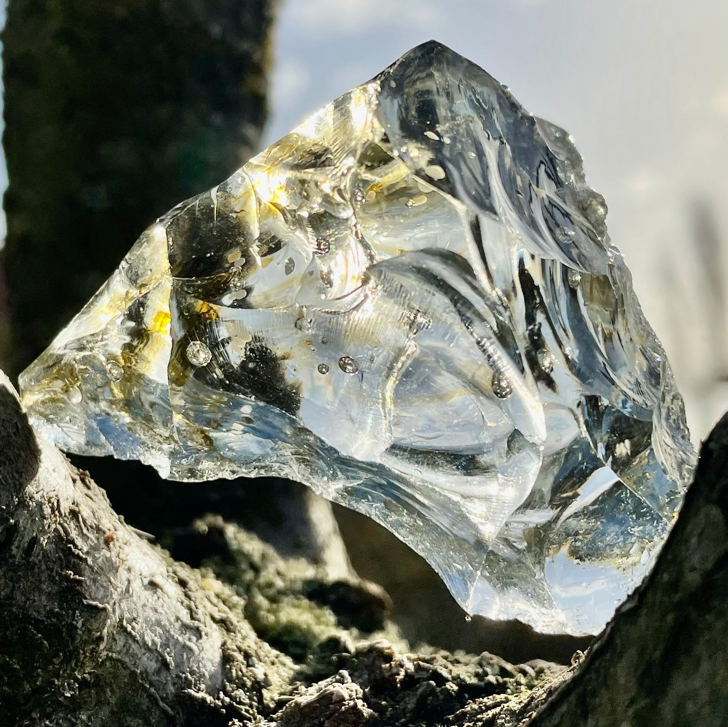ANDARA Diamant Chamane 67 g ~ minéral monoatomique