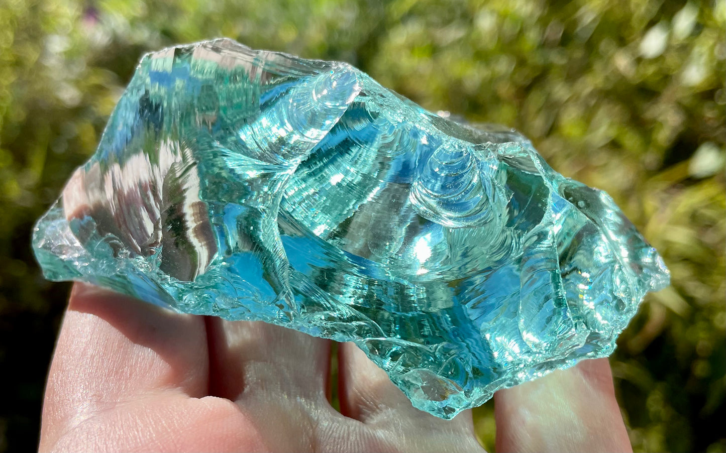 ANDARA Aqua Cosmique blue Diamantine 217 g / pierre andara / REF 11