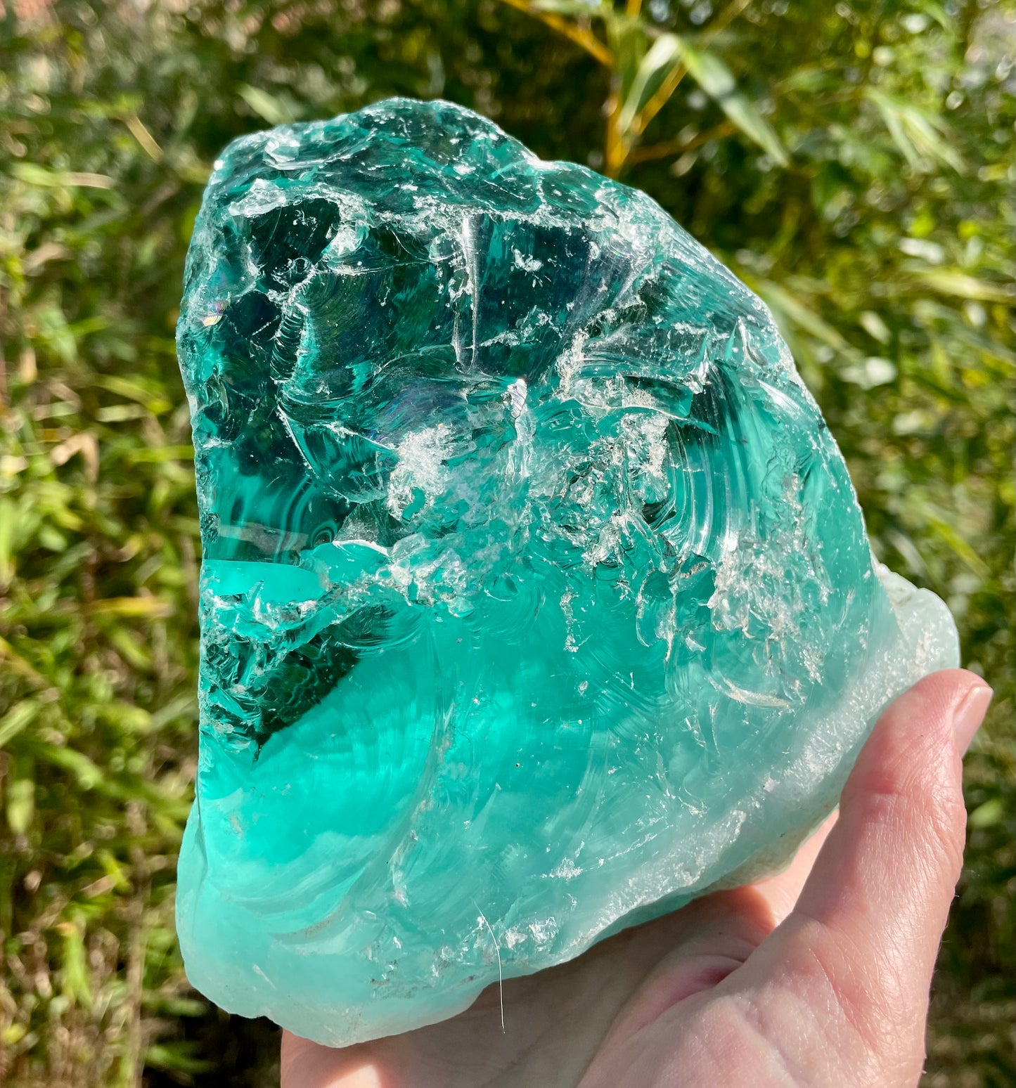 ANDARA ALTAR Temple Bleuté Aqua 3210 g | cristal quantique 5D