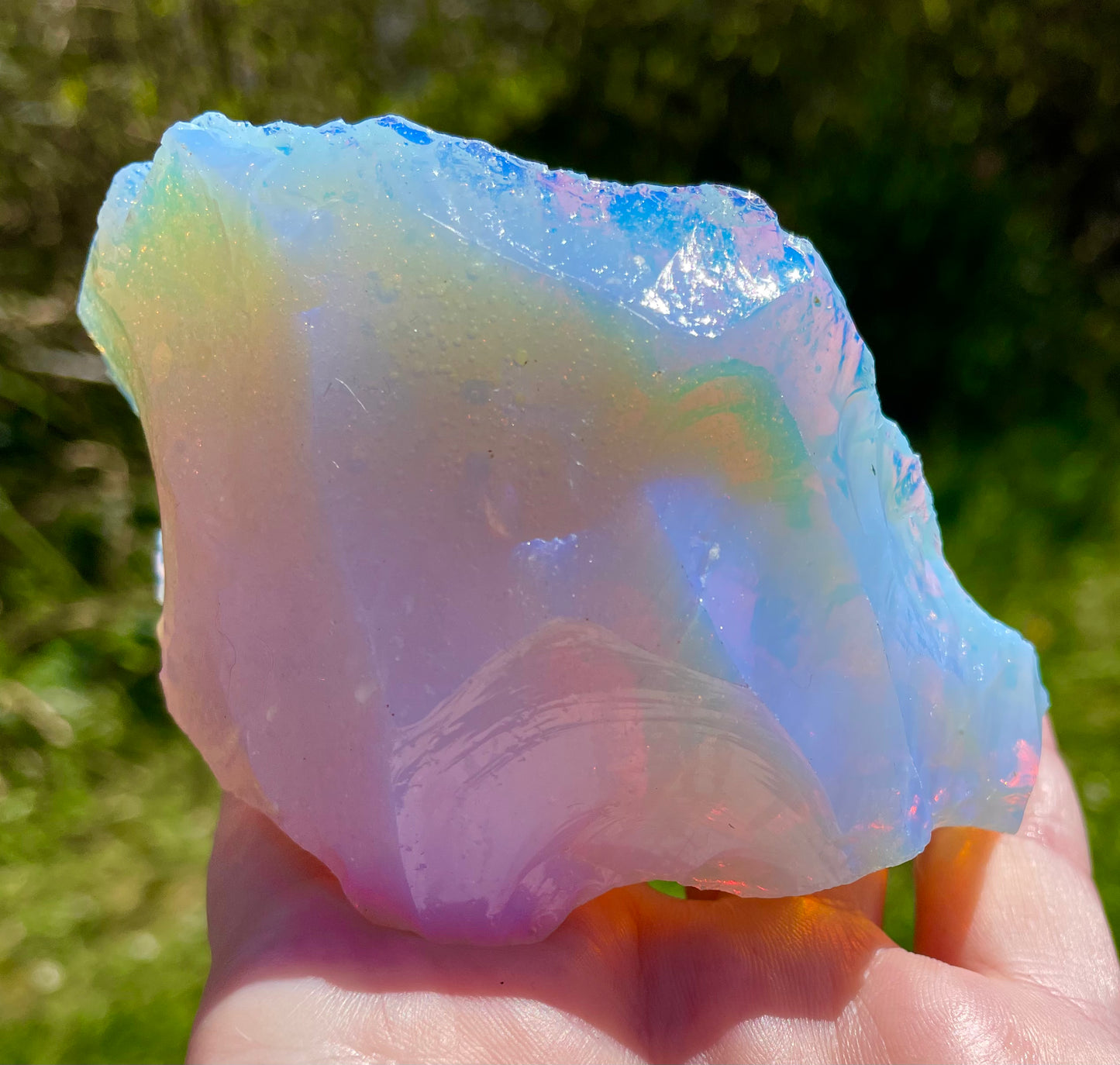 ANDARA UNion de l'Amour et de la Sagesse Blanc bleuté 220 g | cristal quantique 5D