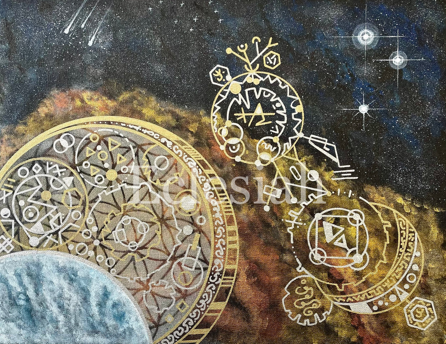 POUVOIR de la Lumière 86 g ANDARA + peinture ~ outil vibratoire