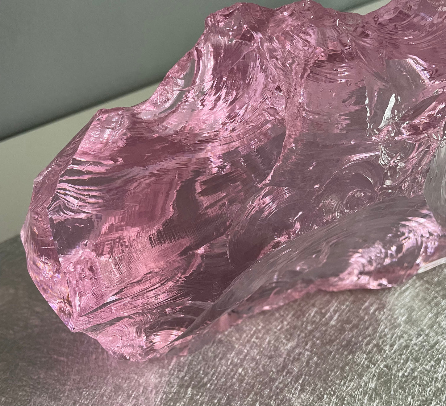 Ultra Rare ANDARA• ALTAR Temple Pink HGW | 3700 g | cristal quantique 5D