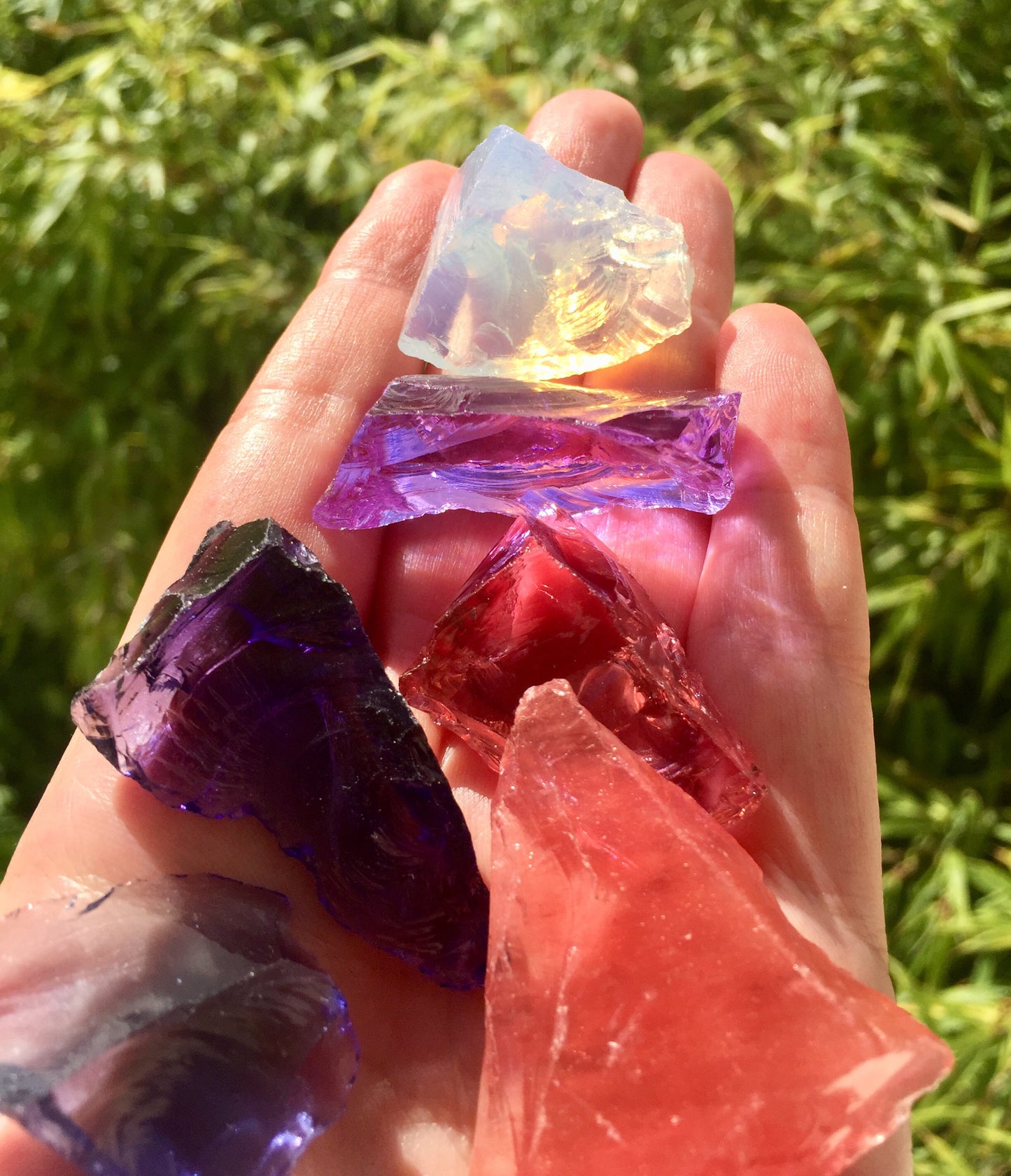 Flamme violette ~ 102 g đź’ś Portail ANDARA ensemble grille Cristalline