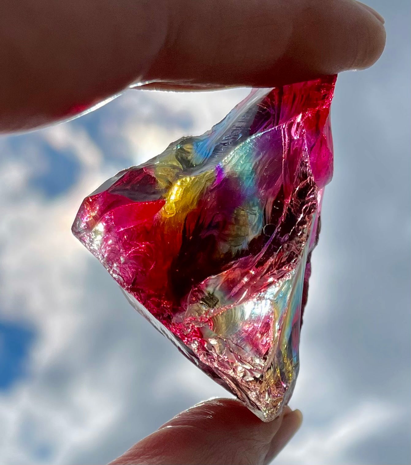 ANDARA Rainbow Framboise 40 g / ref 4R ~ minéral éthérium