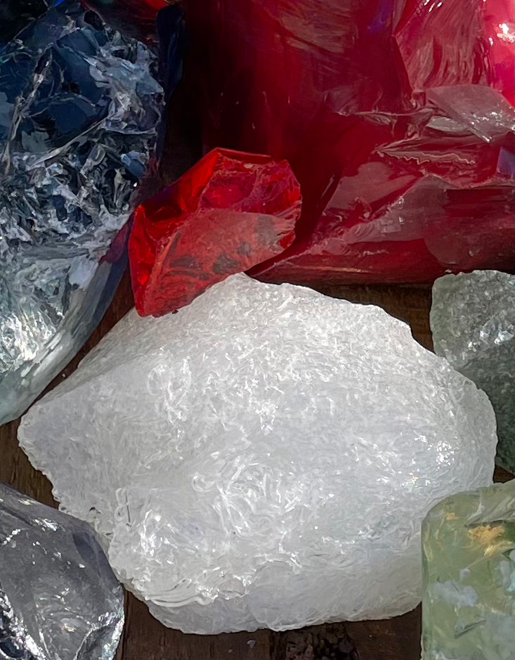 Rare ANDARA Altar Ecume de mer Cosmic Ice 428 g | Quantum 5D crystal