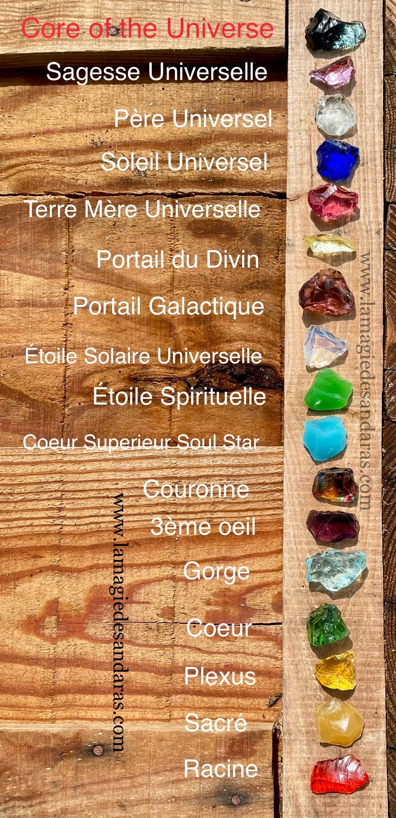 SET 16 Chakras | Quantum Healing ANDARA | 16C204.5