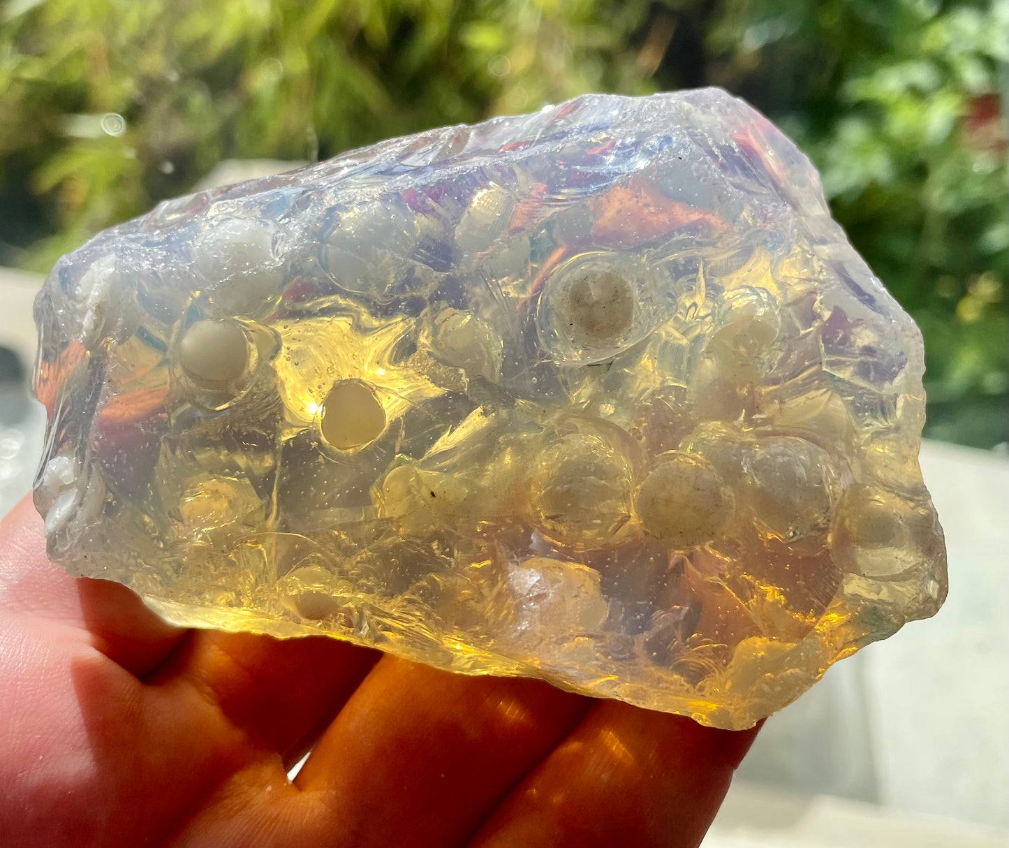 ANDARA Perle d'Etreté ~ 230 g | cristal quantique 5D / REF 2