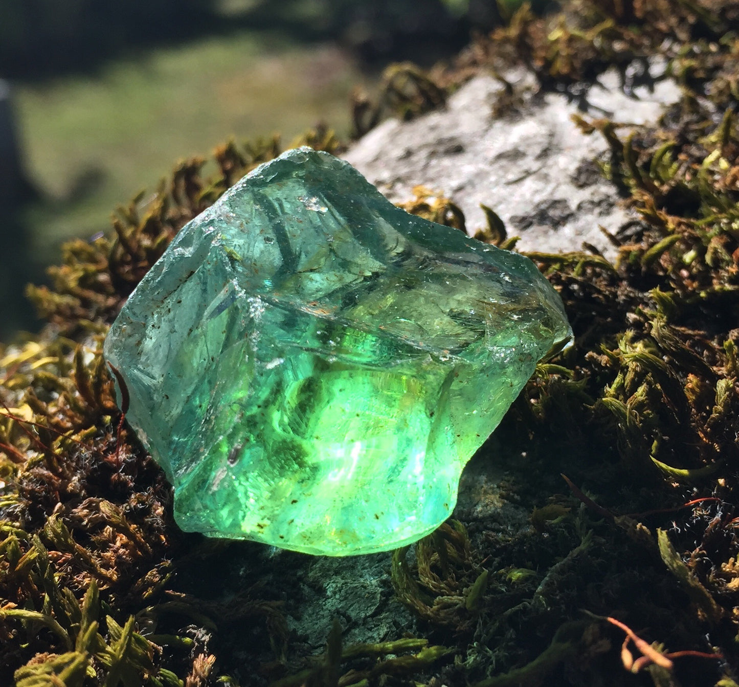 ANDARA Nouvelle Terre Vert bleuté Iridescent 32 g