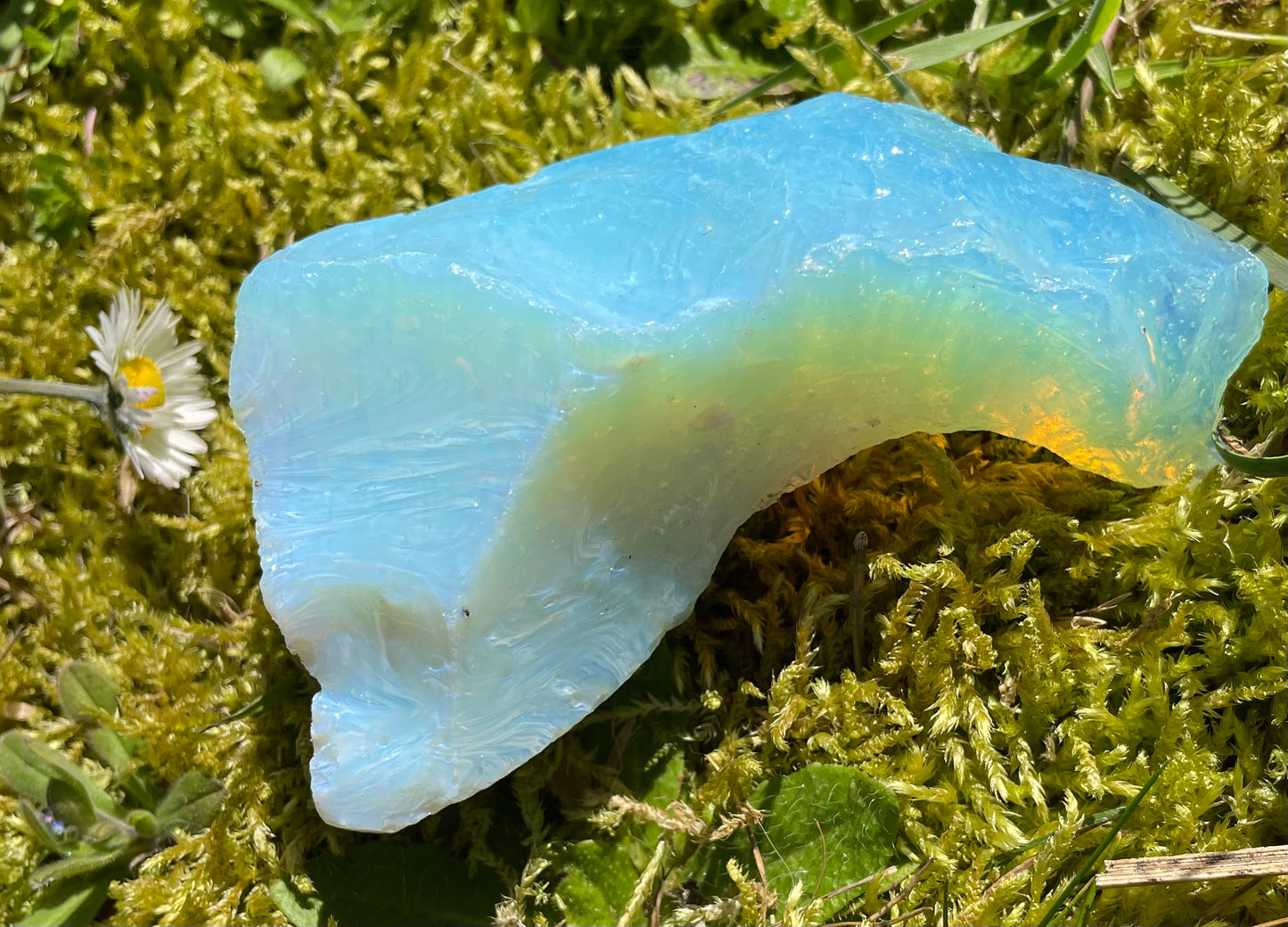 ANDARA• Diamant Cristallin : Lignée des origines 213 g | Cristaux quantiques 5D