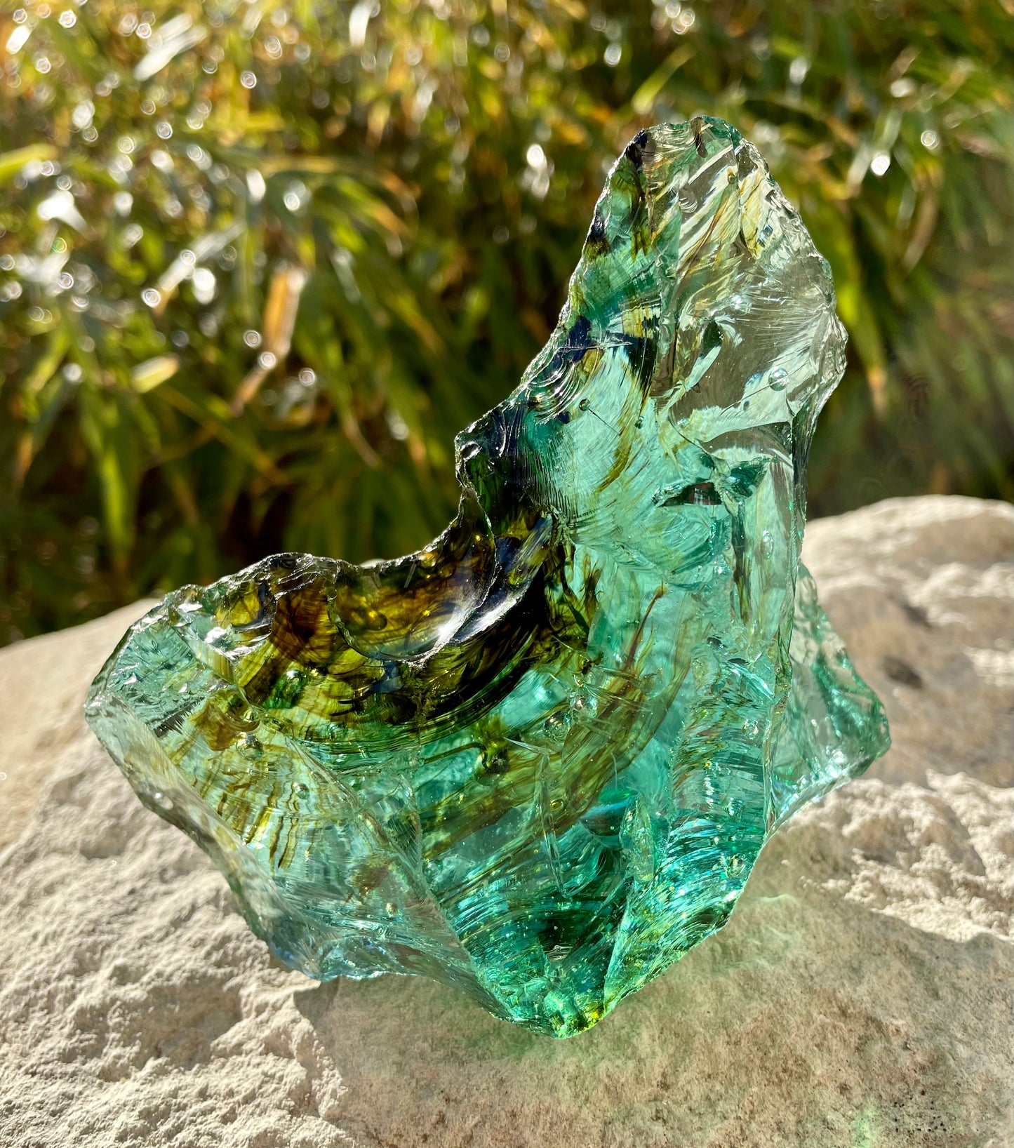 ANDARA• petit Altar Coeur cristallin des Esprits de la Nature 393 g | Healing 5D crystal