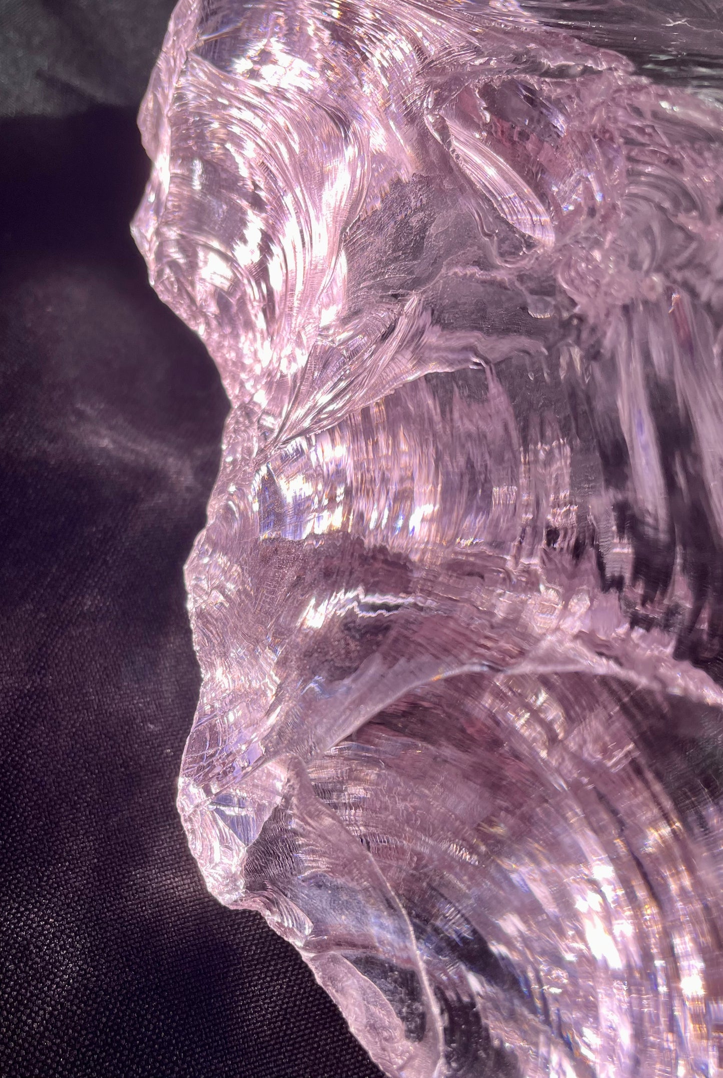 Ultra Rare ANDARA• ALTAR Temple Pink HGW | 3700 g | cristal quantique 5D