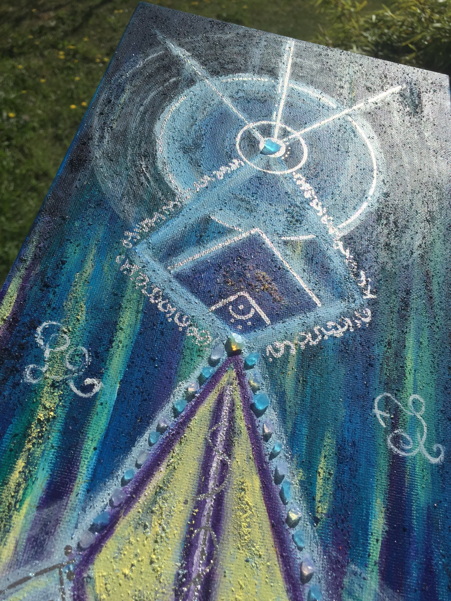 LIBERATION ~ Clef Harmonique 29 g ANDARA + peinture - outil vibratoire