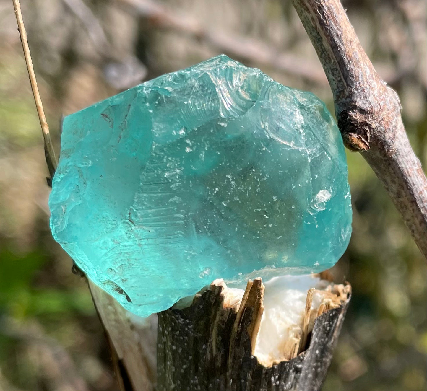 ANDARA• Africain bleuté ~ 24 g ~ B8 | quantum crystal 5D