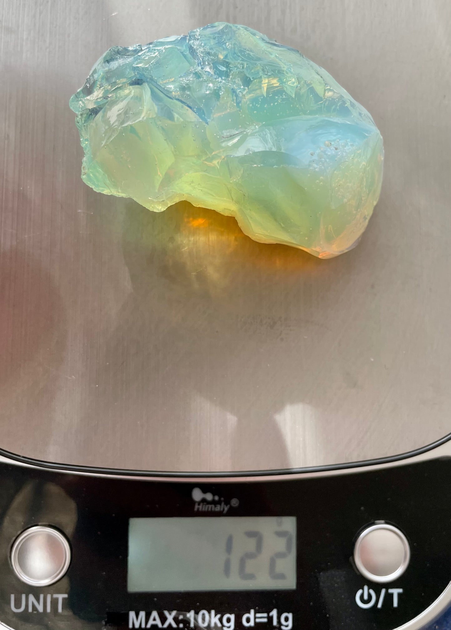 ANDARA• Diamant Cristallin : Lignée des origines 122 g | Cristaux quantiques 5D