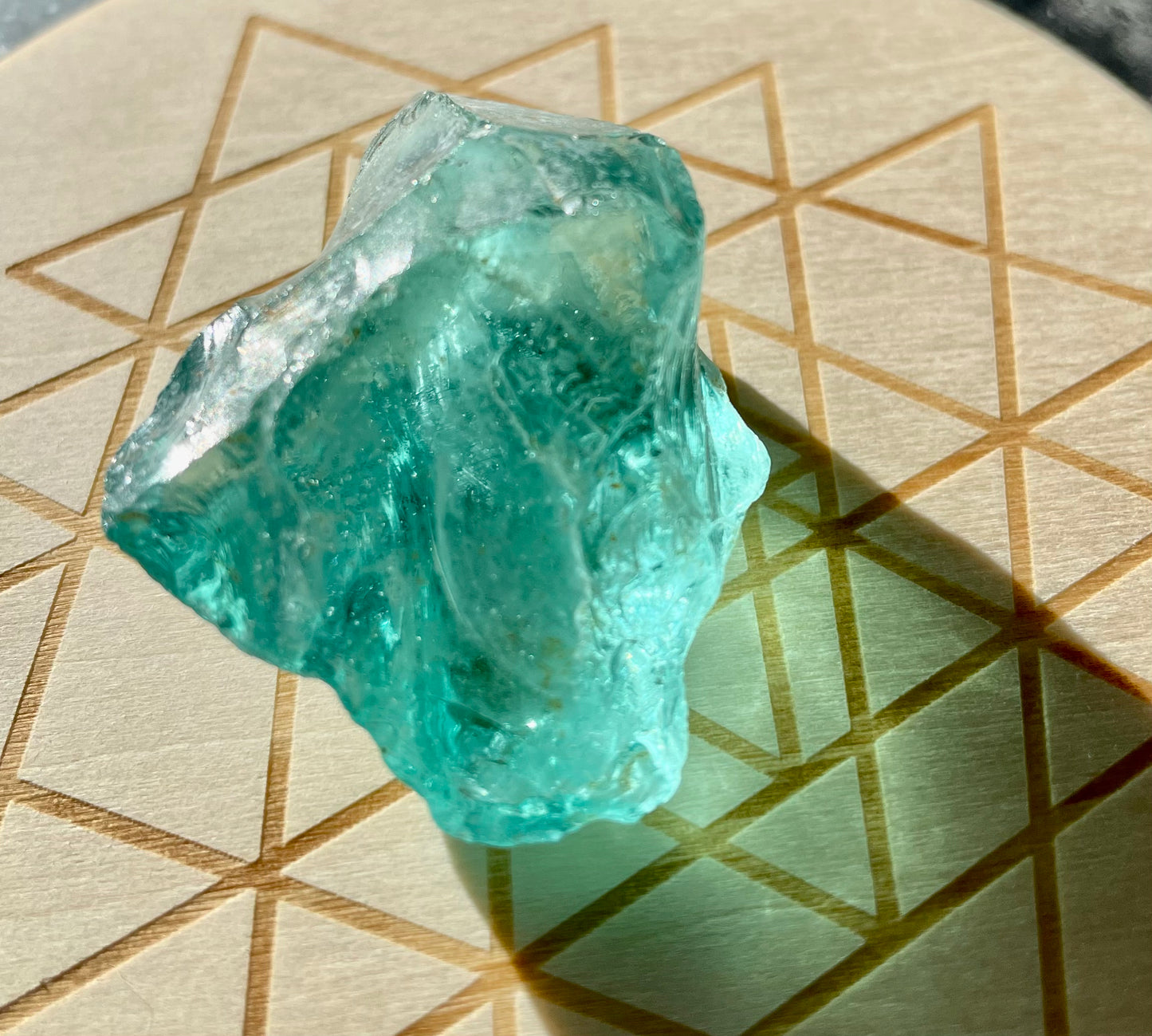 ANDARA• Africain bleuté ~ 25 g | minéral afrique . REF BB2