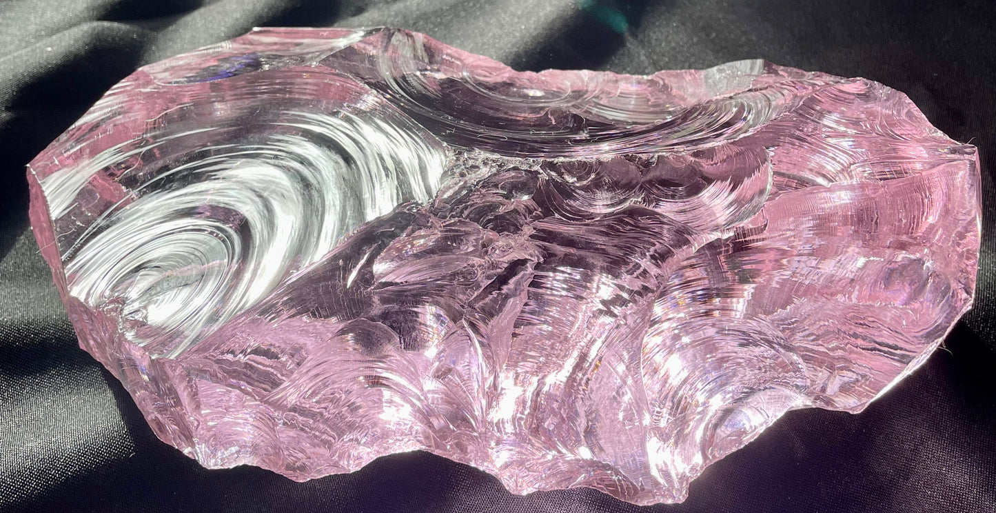 Ultra Rare ANDARA• ALTAR Temple Pink HGW | 3700 g | cristal quantique 5D