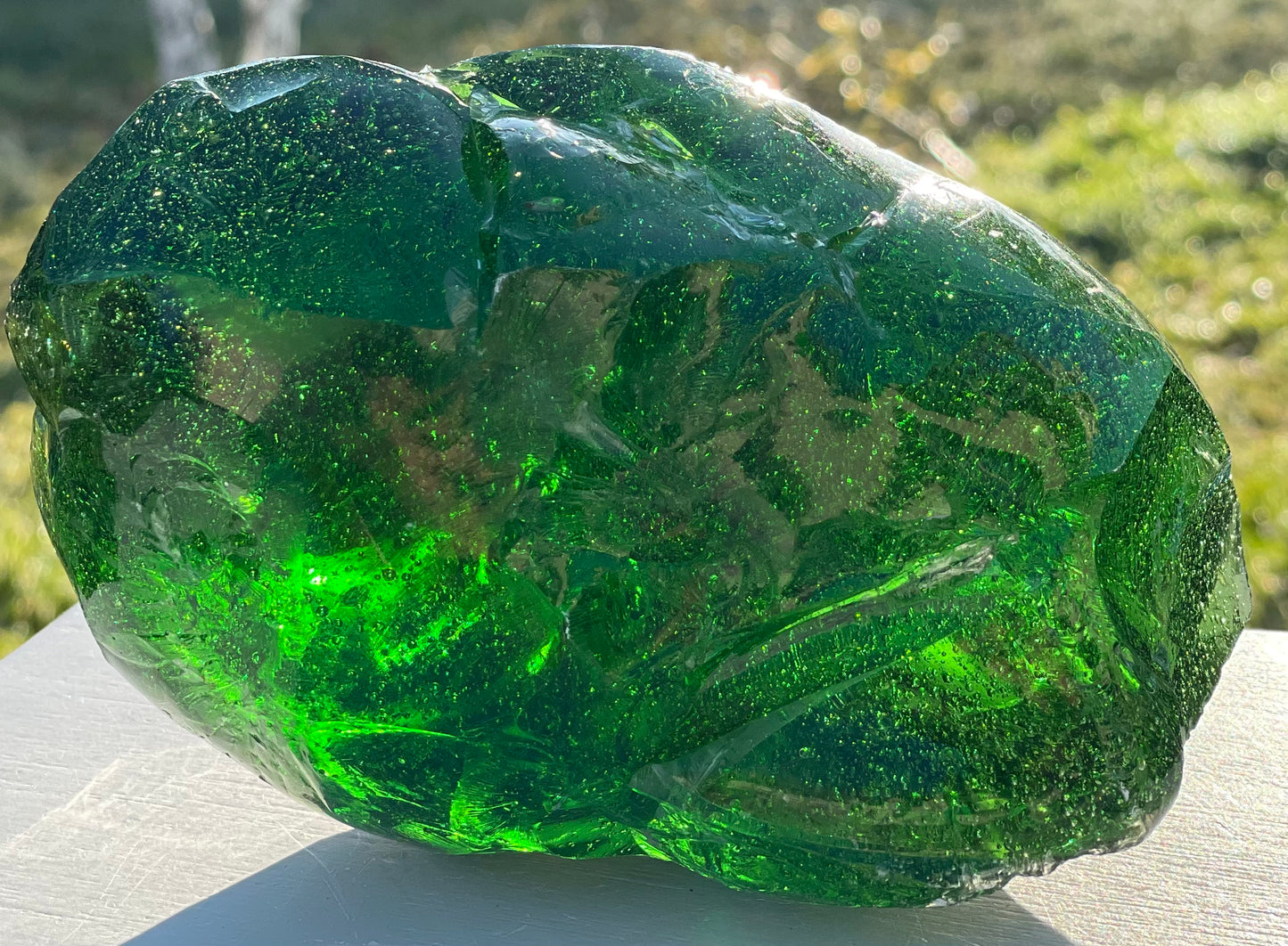 Rare ANDARA ALTAR Temple Dragon Emeraude Terra Nova | 1785 g | cristal 5D / 777