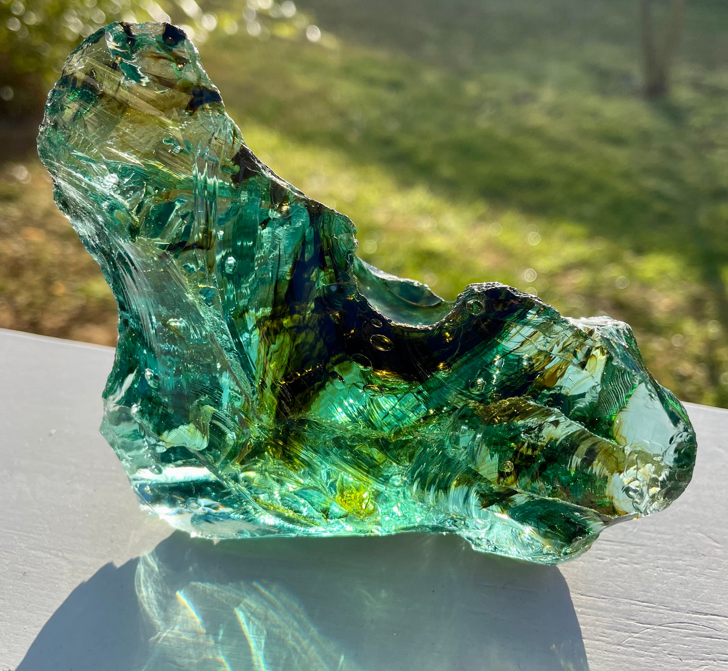 ANDARA• petit Altar Coeur cristallin des Esprits de la Nature 393 g | Healing 5D crystal