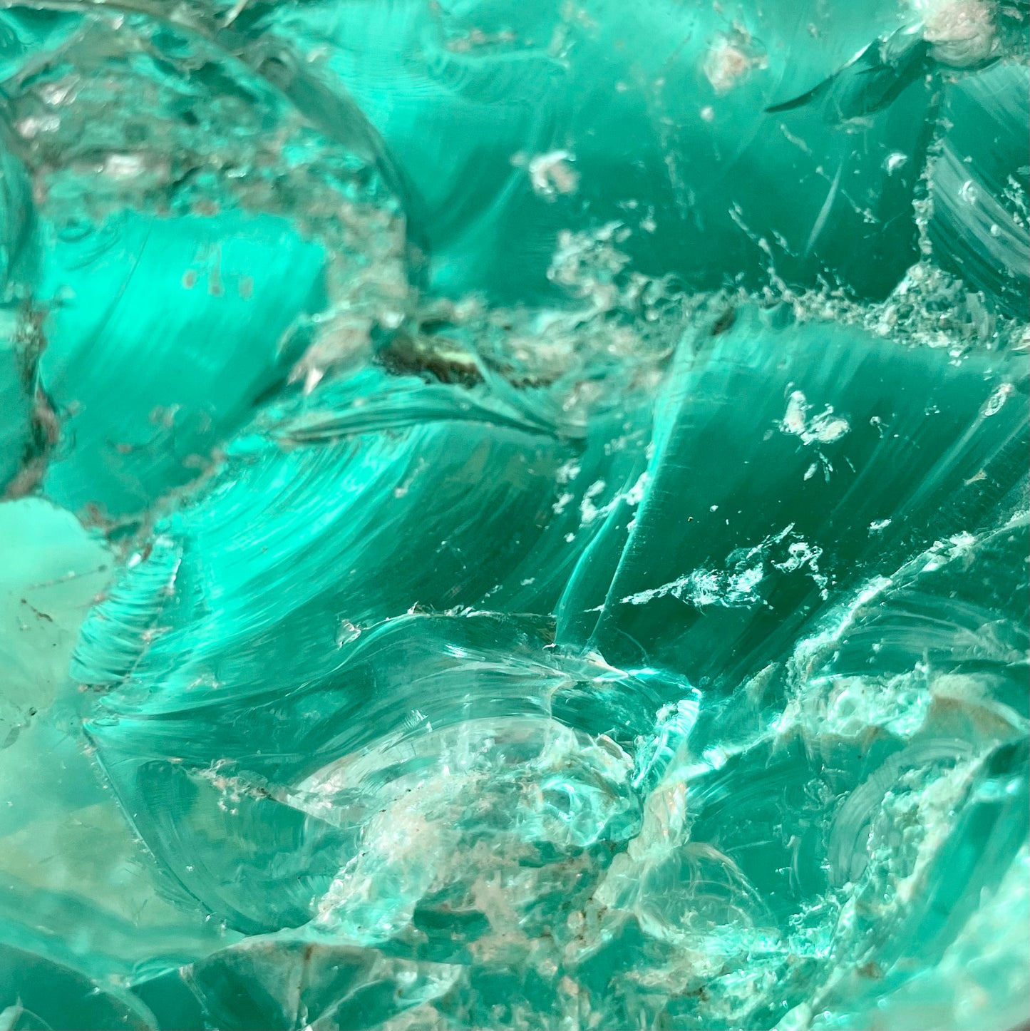 ANDARA ALTAR Temple Bleuté Aqua 3210 g | cristal quantique 5D