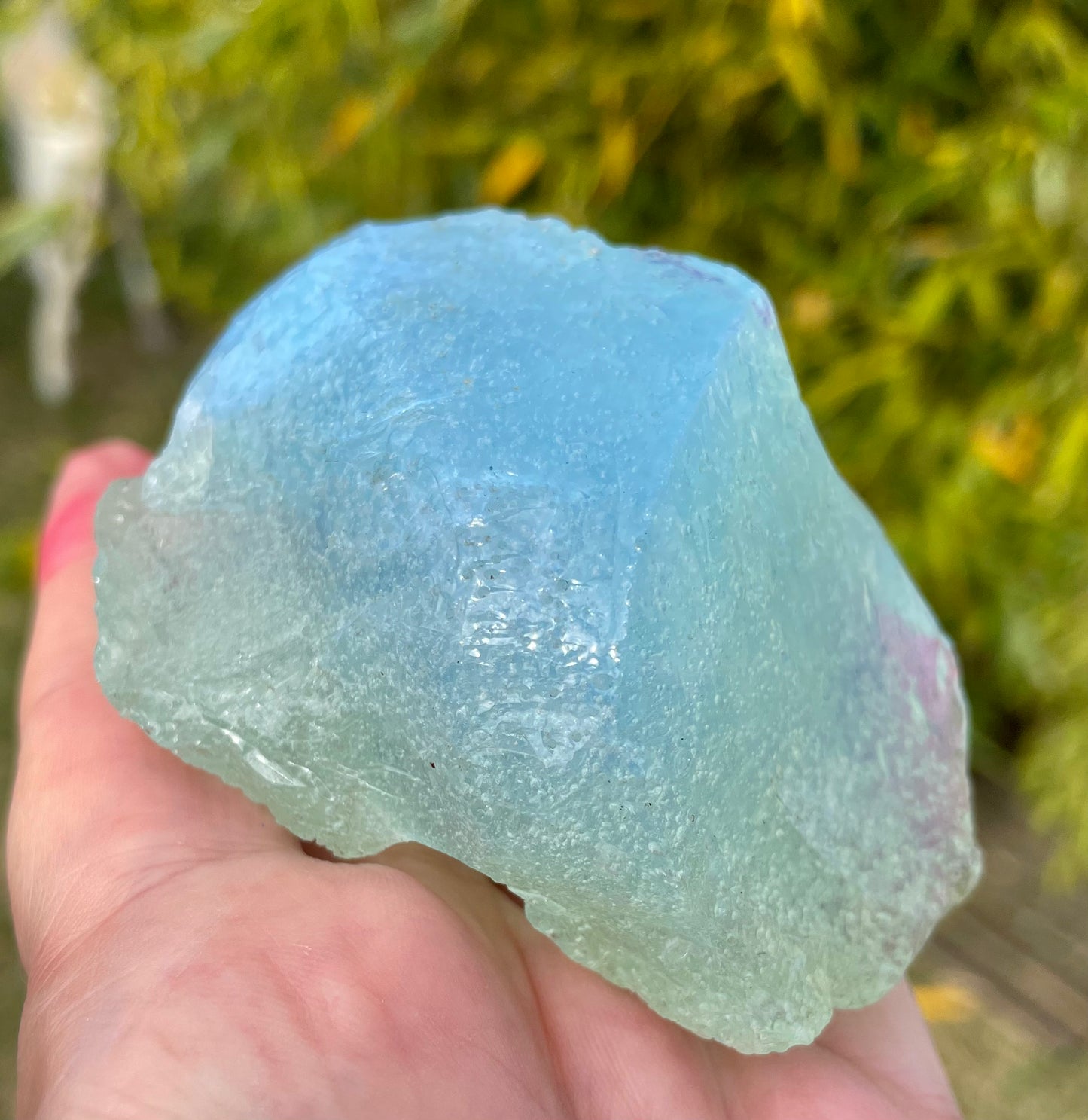 ANDARA• Diamant Cristallin SeaFoam : Lignée des origines 175 g | Cristaux quantiques 5D / REF 21