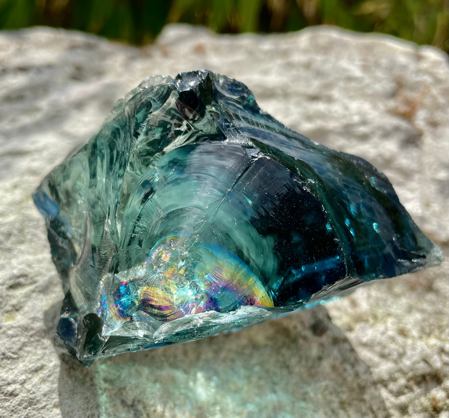 ANDARA Platinium Wise Rainbow Elohim 190 g ~ minéral éthérium