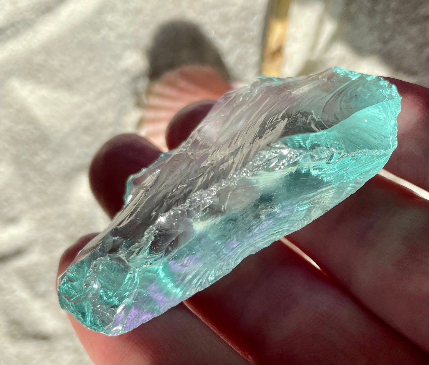 ANDARA bleu éclat cosmique ~ 32 g | cristaux andaras / REF 3