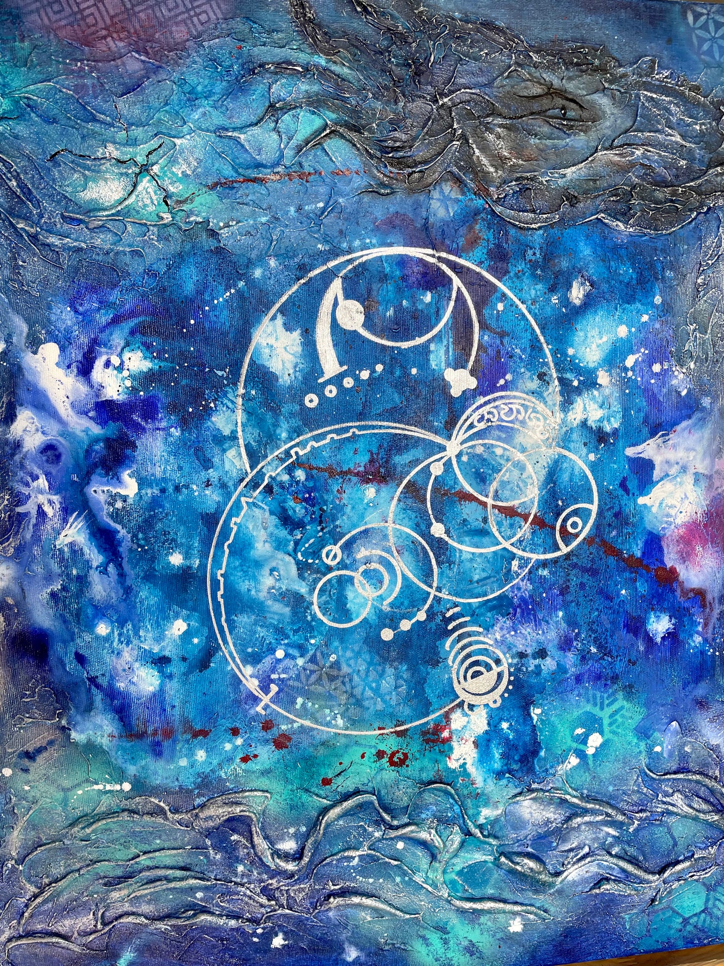 Dragon ANDROMEDIA | ANDARA & Peinture | Soin énergétique