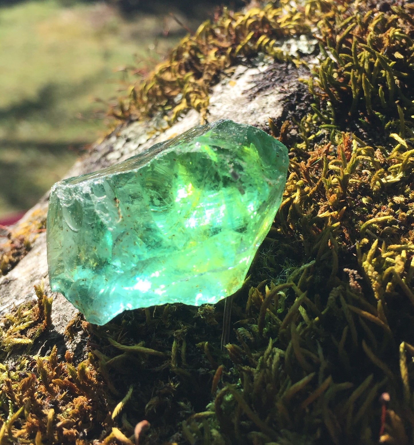 ANDARA Nouvelle Terre Vert bleuté Iridescent 32 g