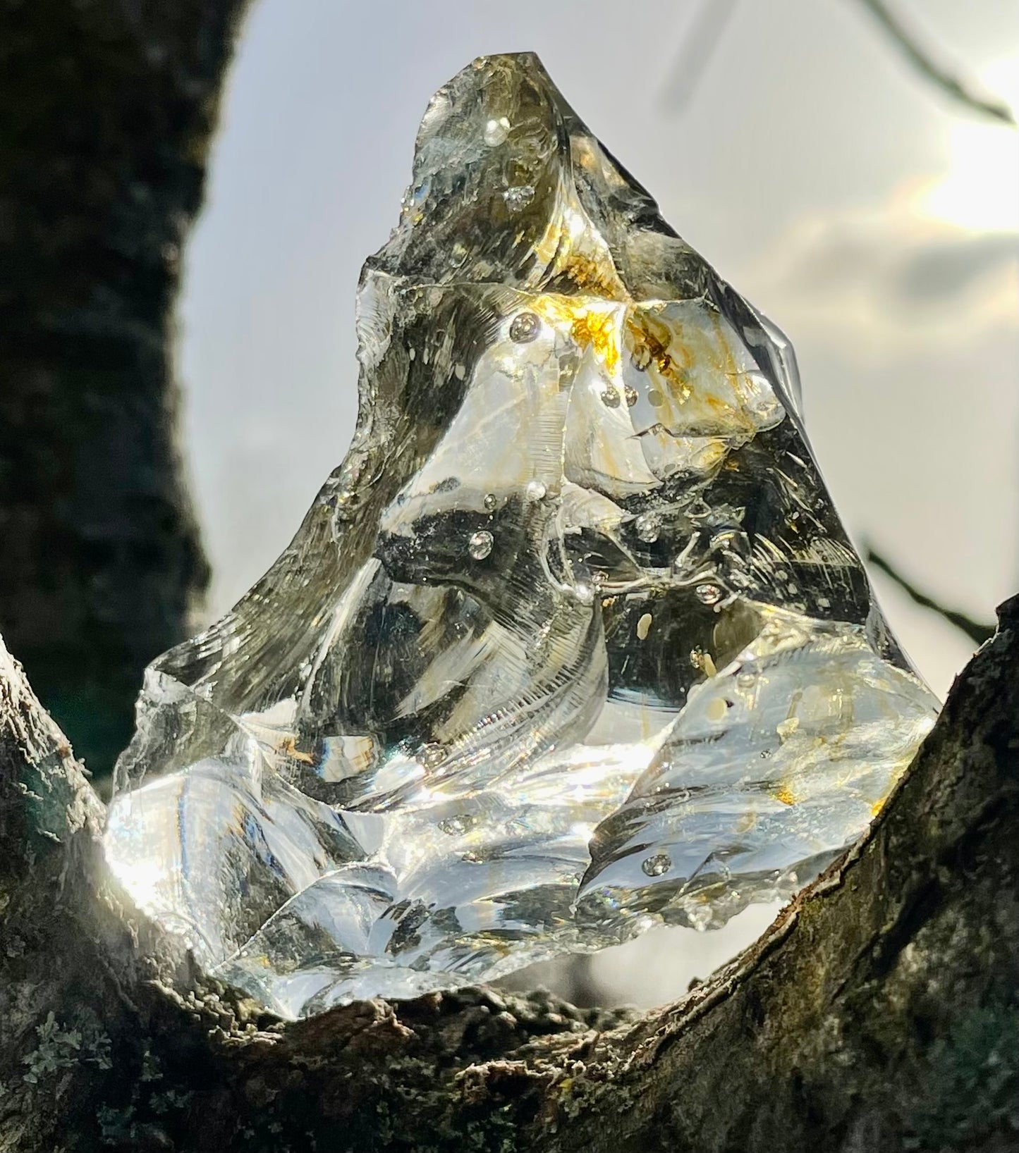 ANDARA Diamant Chamane 67 g ~ minéral monoatomique