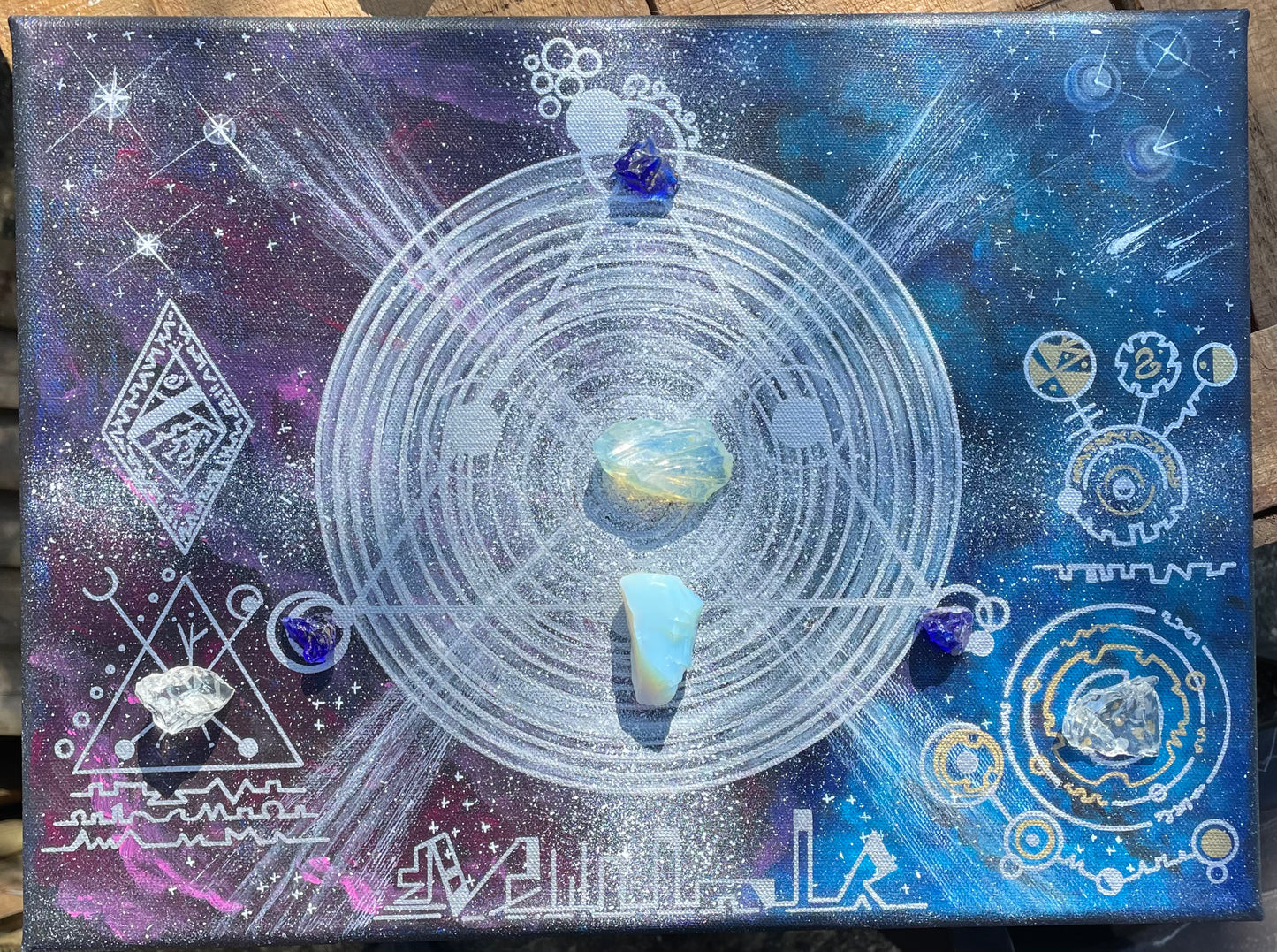 Fin de l'Illusion ~ / Peinture vibratoire | Art & Andara