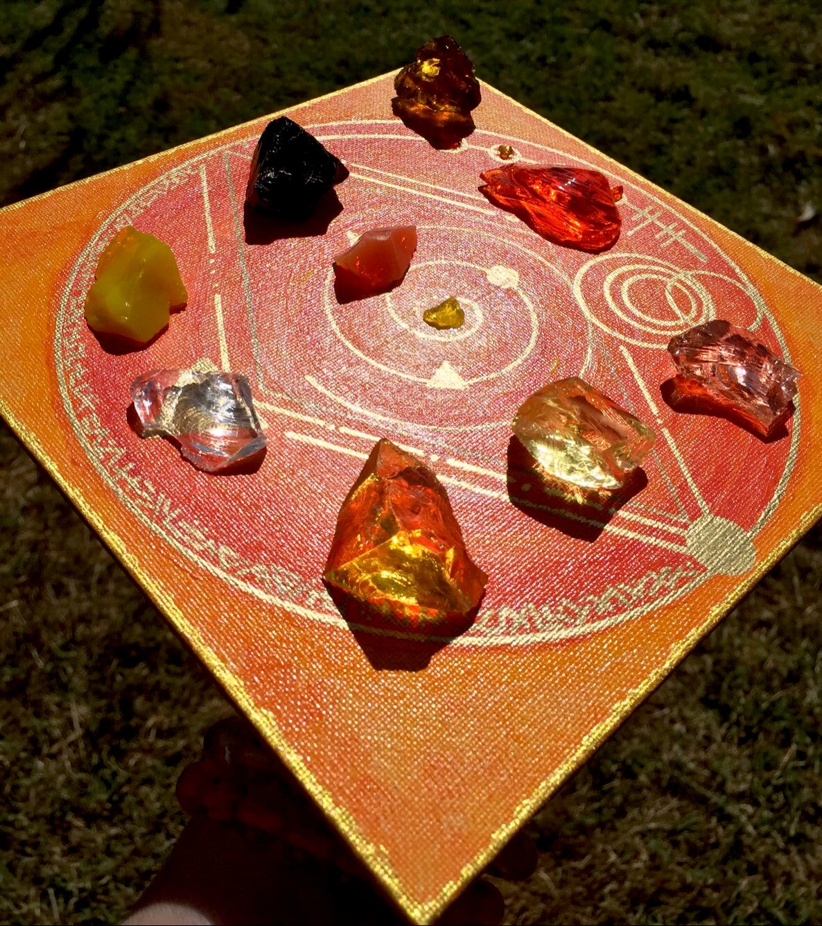 Divin Créateur 100 g ANDARA + peinture ~ outil vibratoire