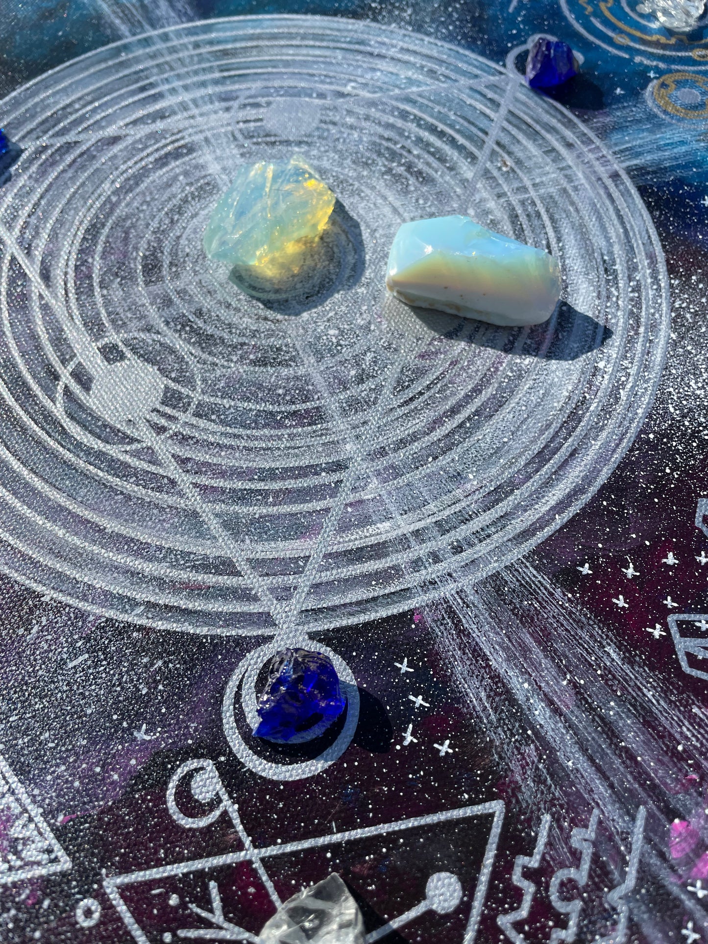 Fin de l'Illusion ~ / Peinture vibratoire | Art & Andara