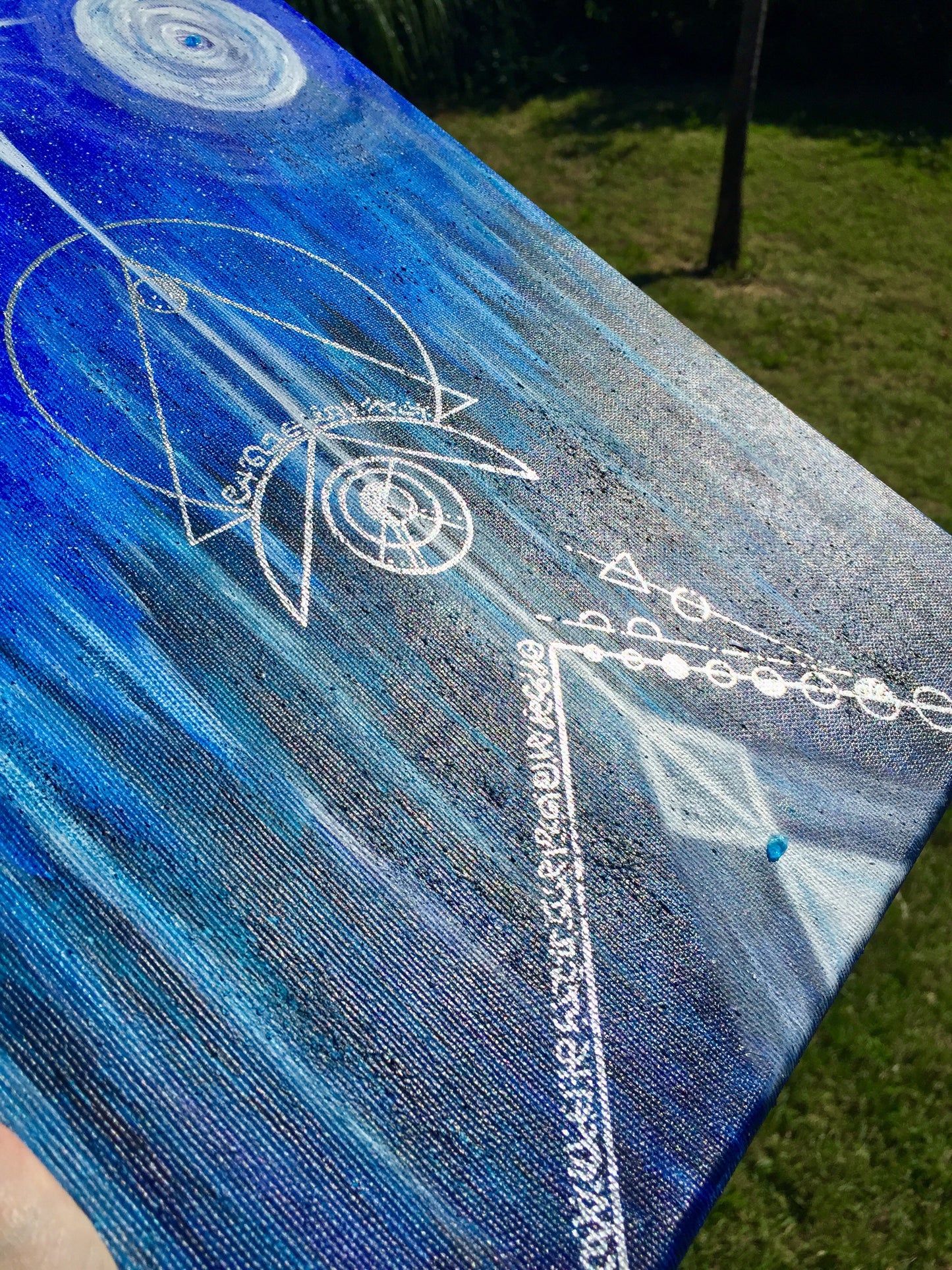 soul painting. soul art. sacred geometry art