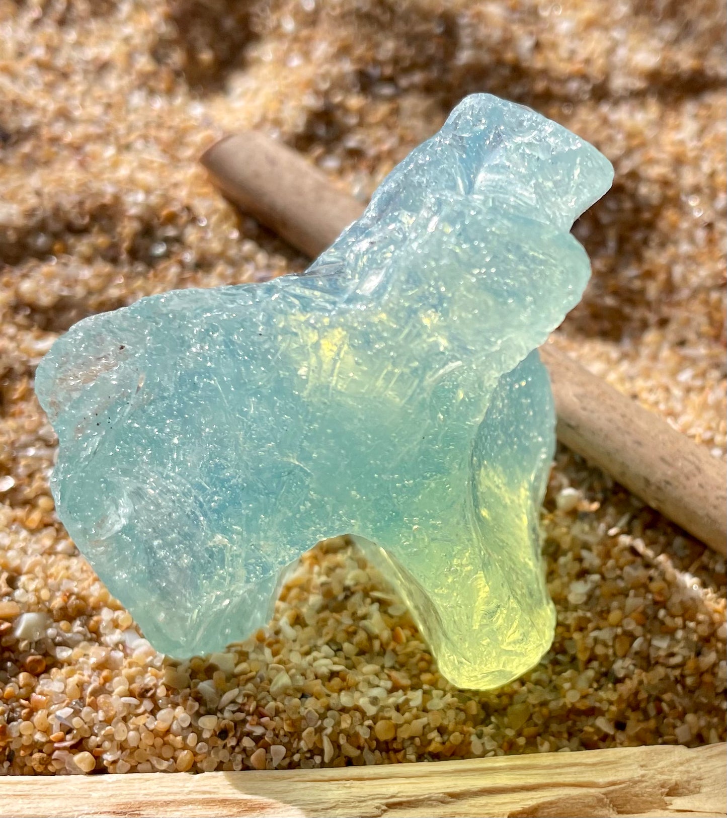 ANDARA• SeaFoam : Lignée des origines 56 g | Cristaux quantiques 5D