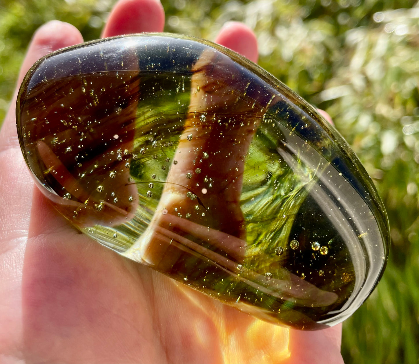 ANDARA onde de forme Crâne cristal Solaris 85 g