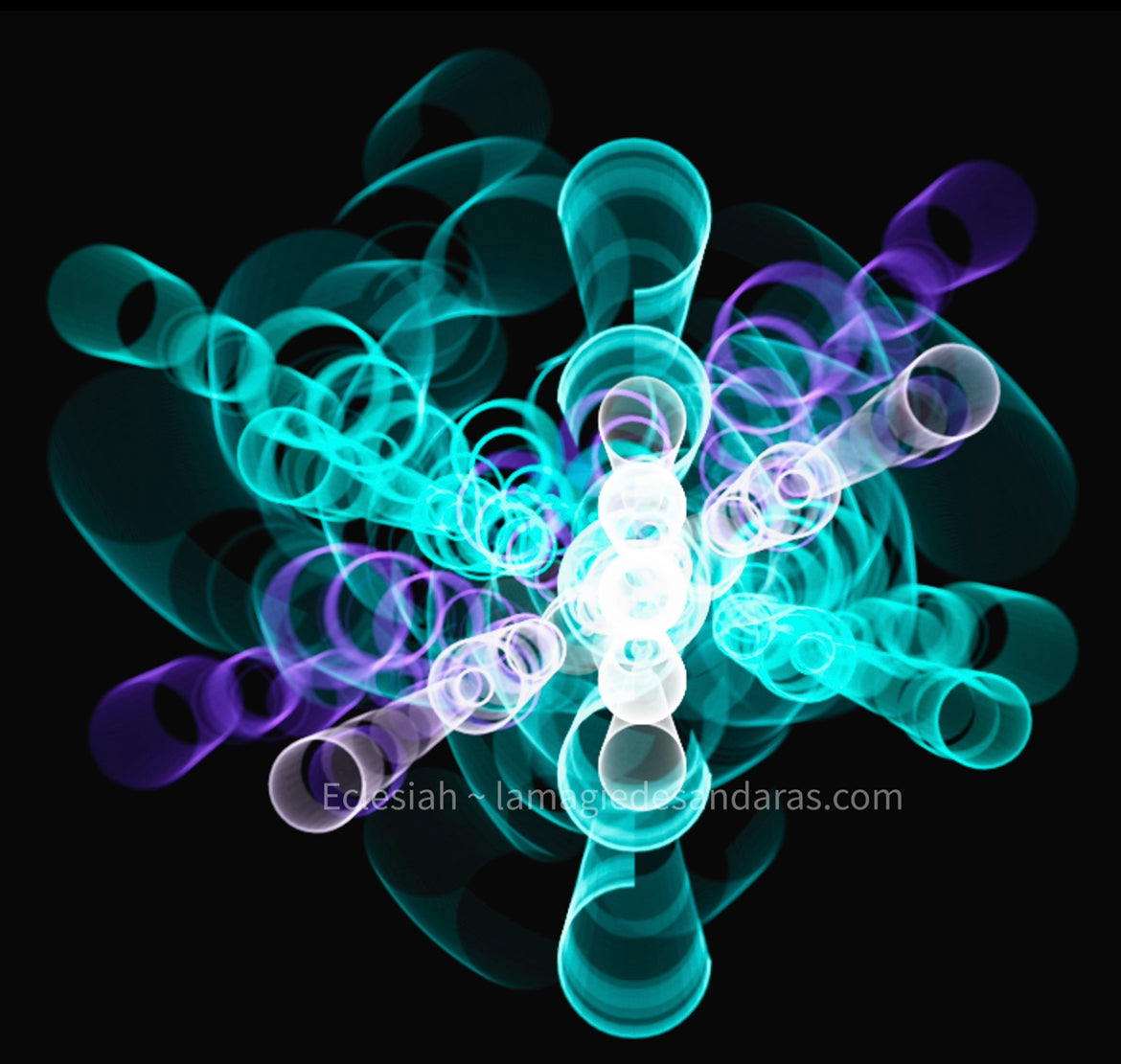 ANDARA ALTAR Aqua Cosmique blue Diamantine 840 g