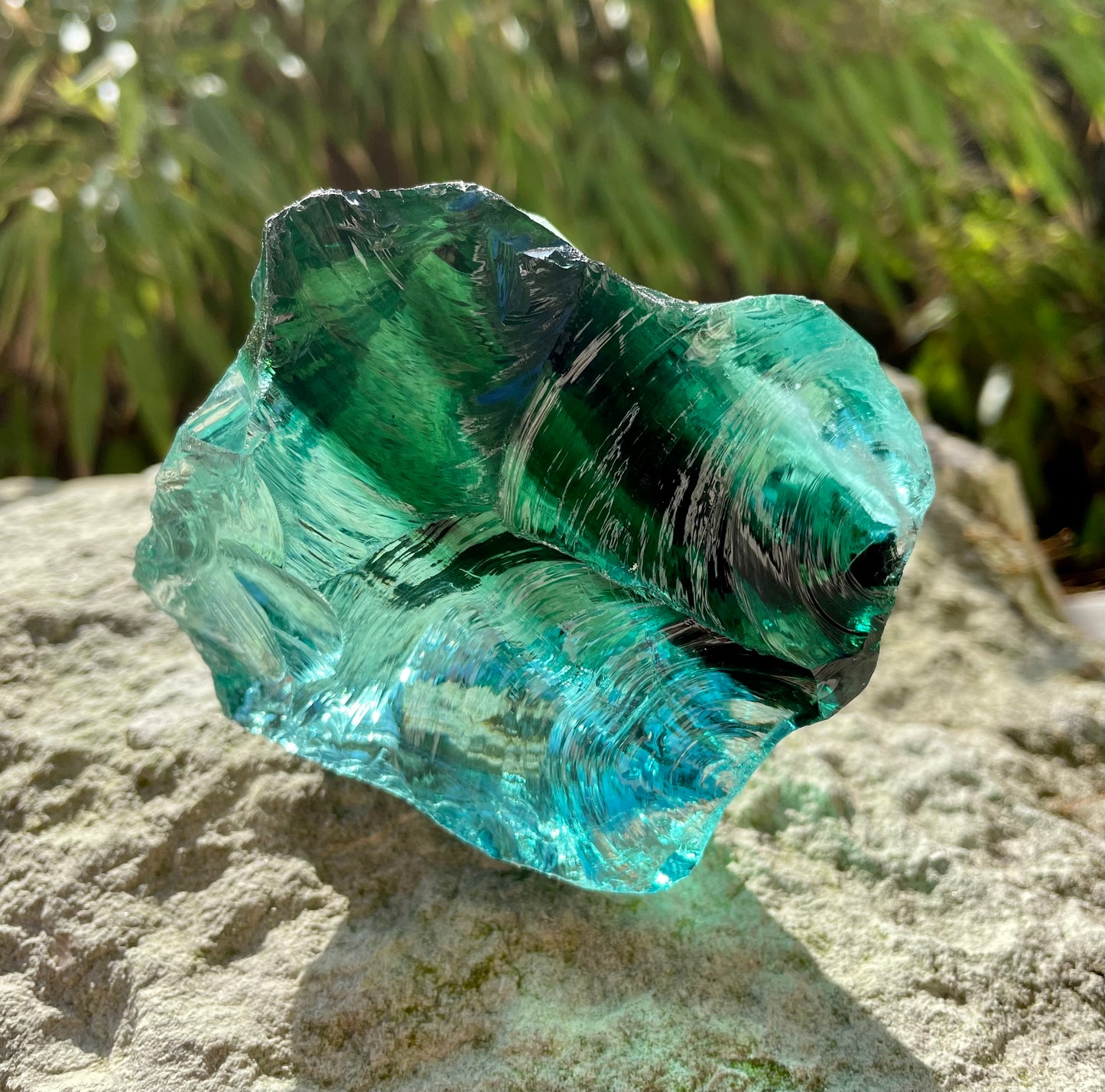 ANDARA• tricolore Deep Emeraude Shift ~ 308 g