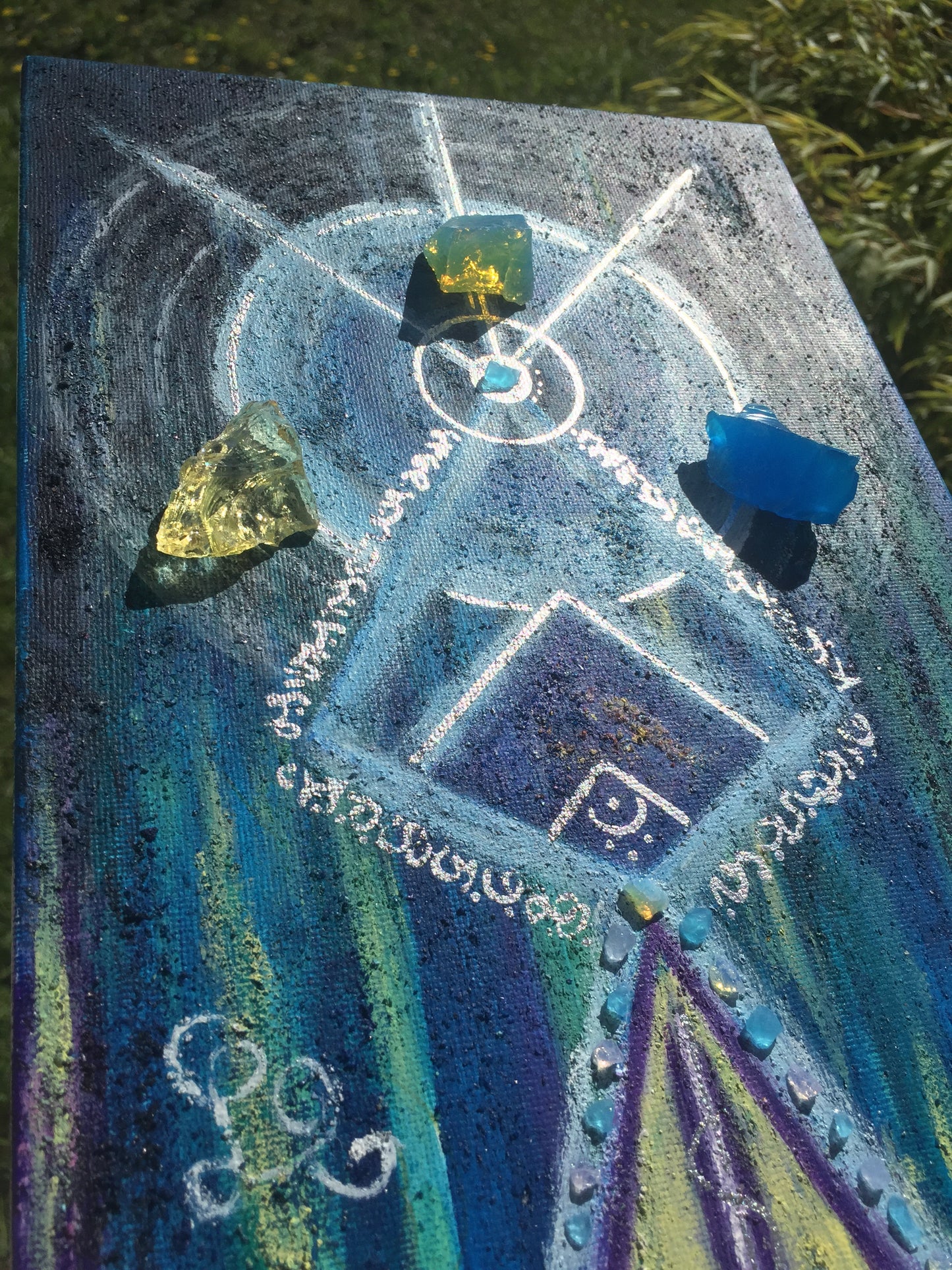 LIBERATION ~ Clef Harmonique 29 g ANDARA + peinture - outil vibratoire