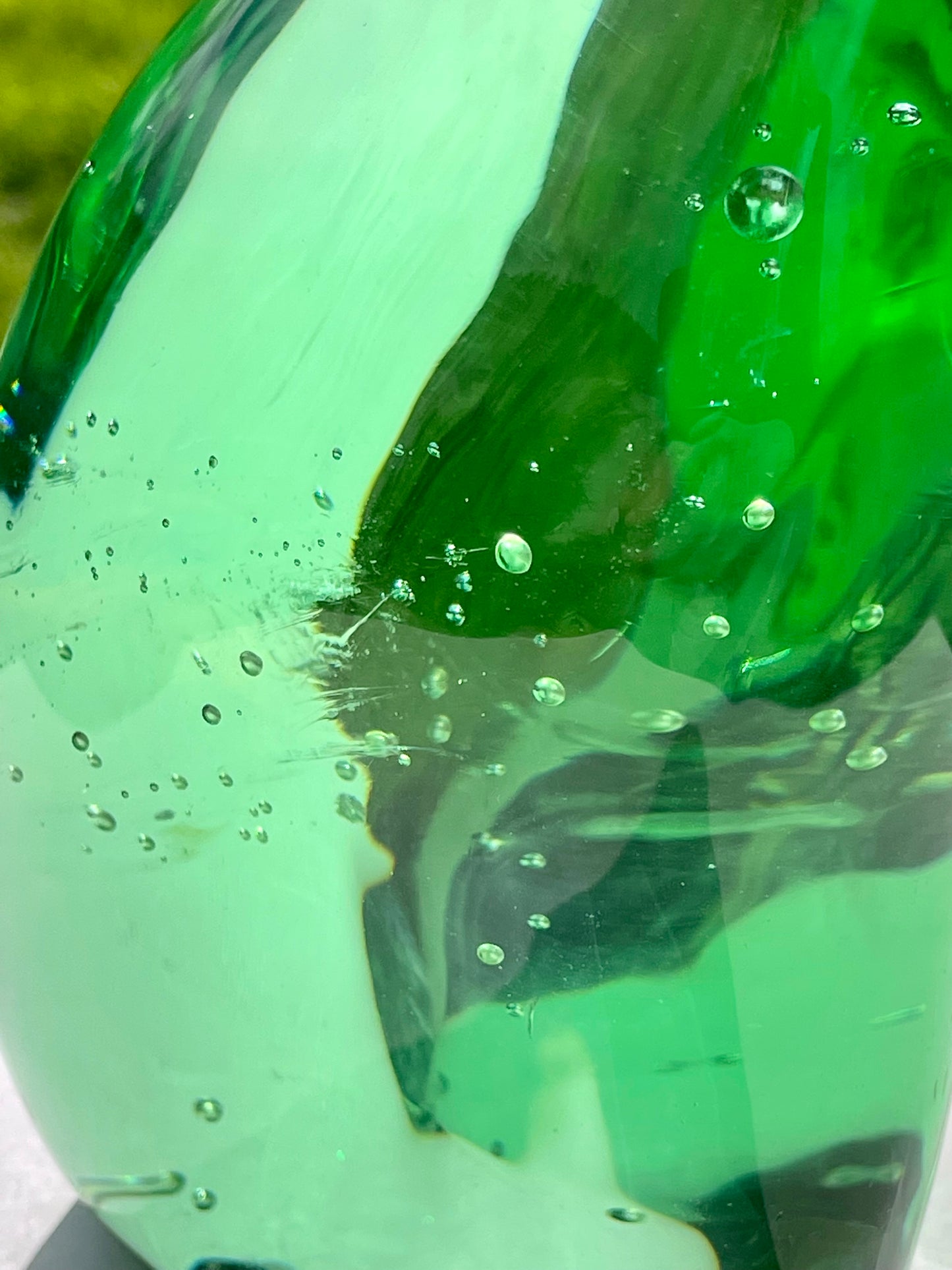 ANDARA onde de forme Gaïa émeraude 💚 1092 g