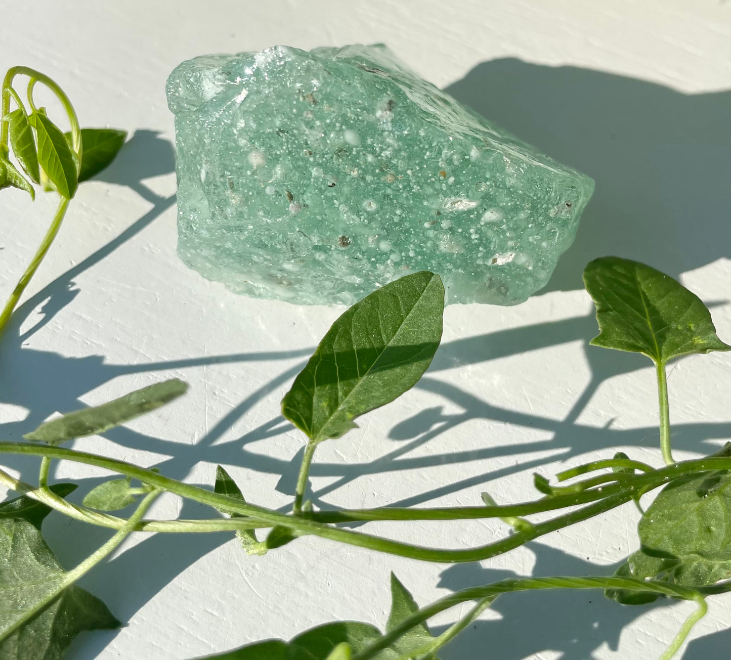 ANDARA• Ecume de mer Lagon 101 g ~ pierres et cristaux / REF 52