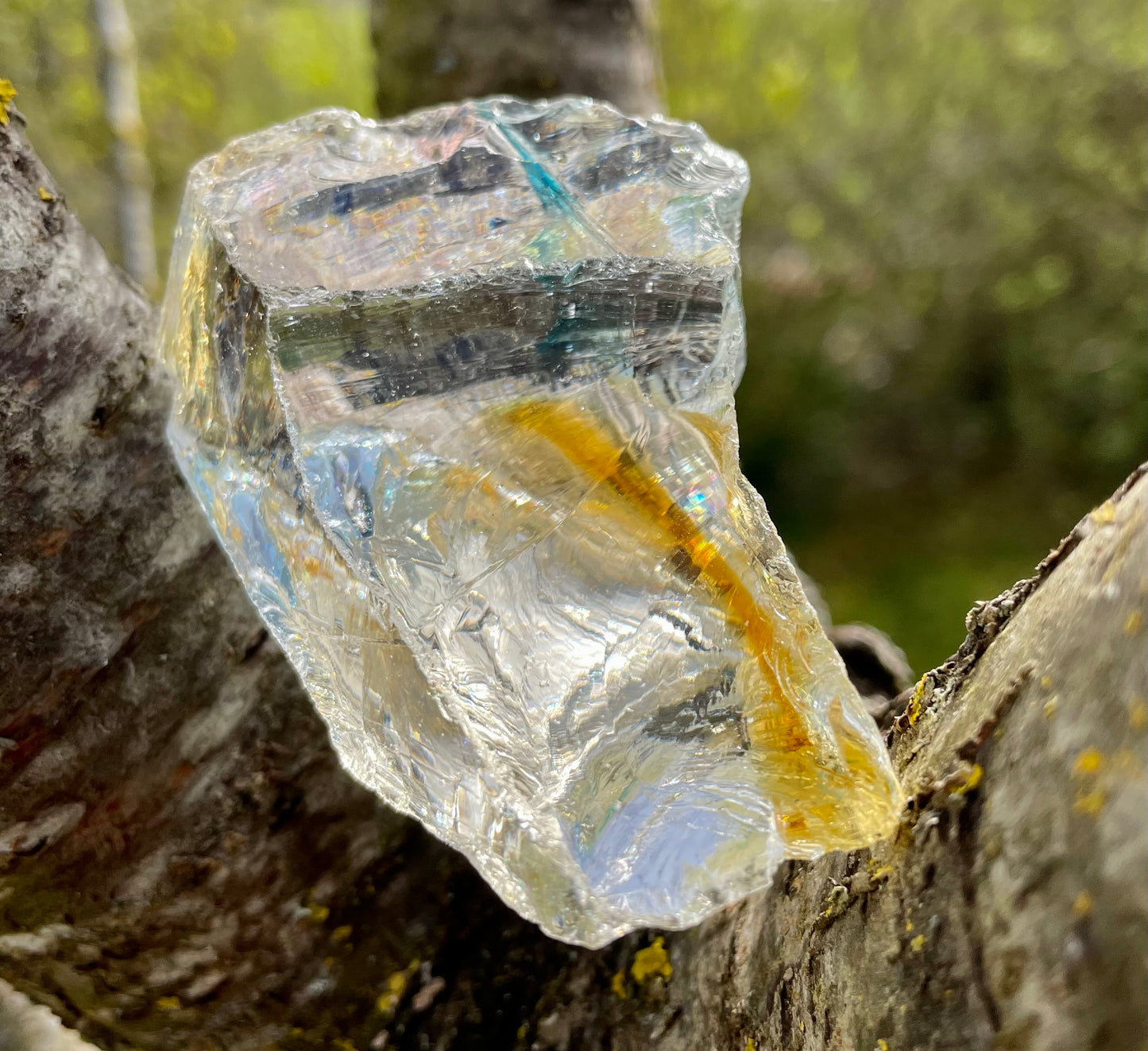 Rare ANDARA Séraphin tricolore 123 g ~ minéral éthérium